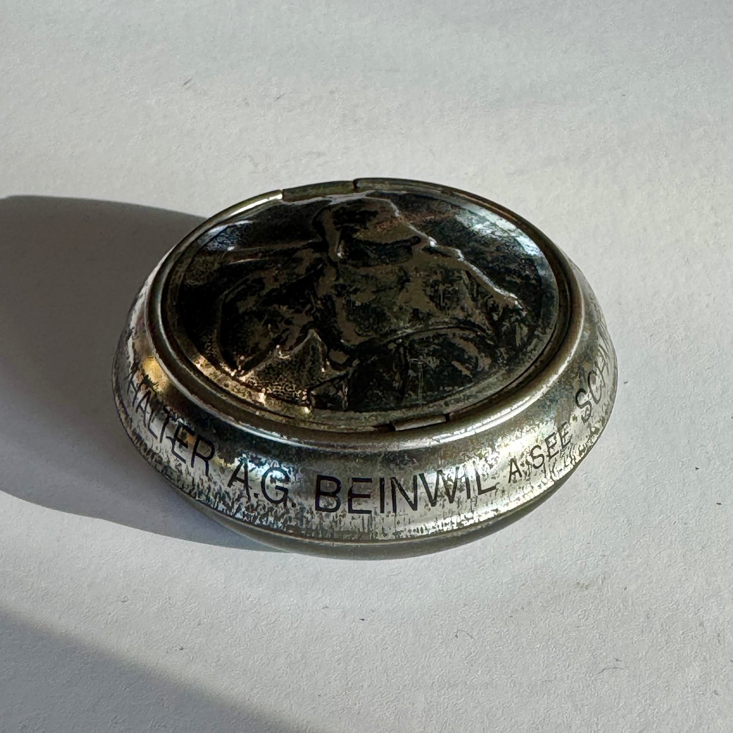 Vintage Wibert Tabletten-doosje – Halter AG, Zwitserland, ca. 1930