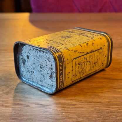 Vintage “Het Bieke” politoerboenwas blik – Wilrijk Antwerpen – vroege 20e eeuw