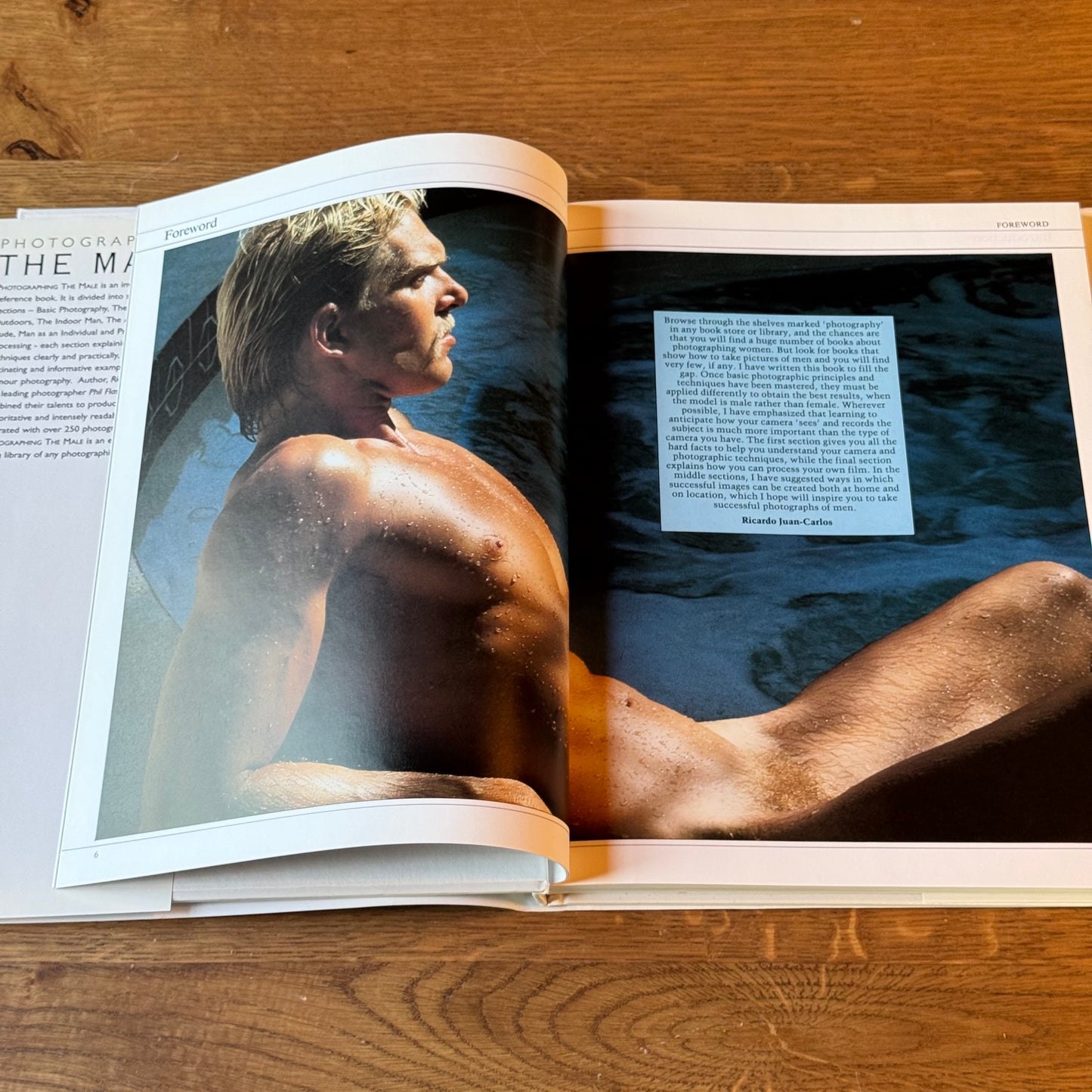 Fotografieboek Photographing the Male – Ricardo Juan-Carlos & Phil Flasche
