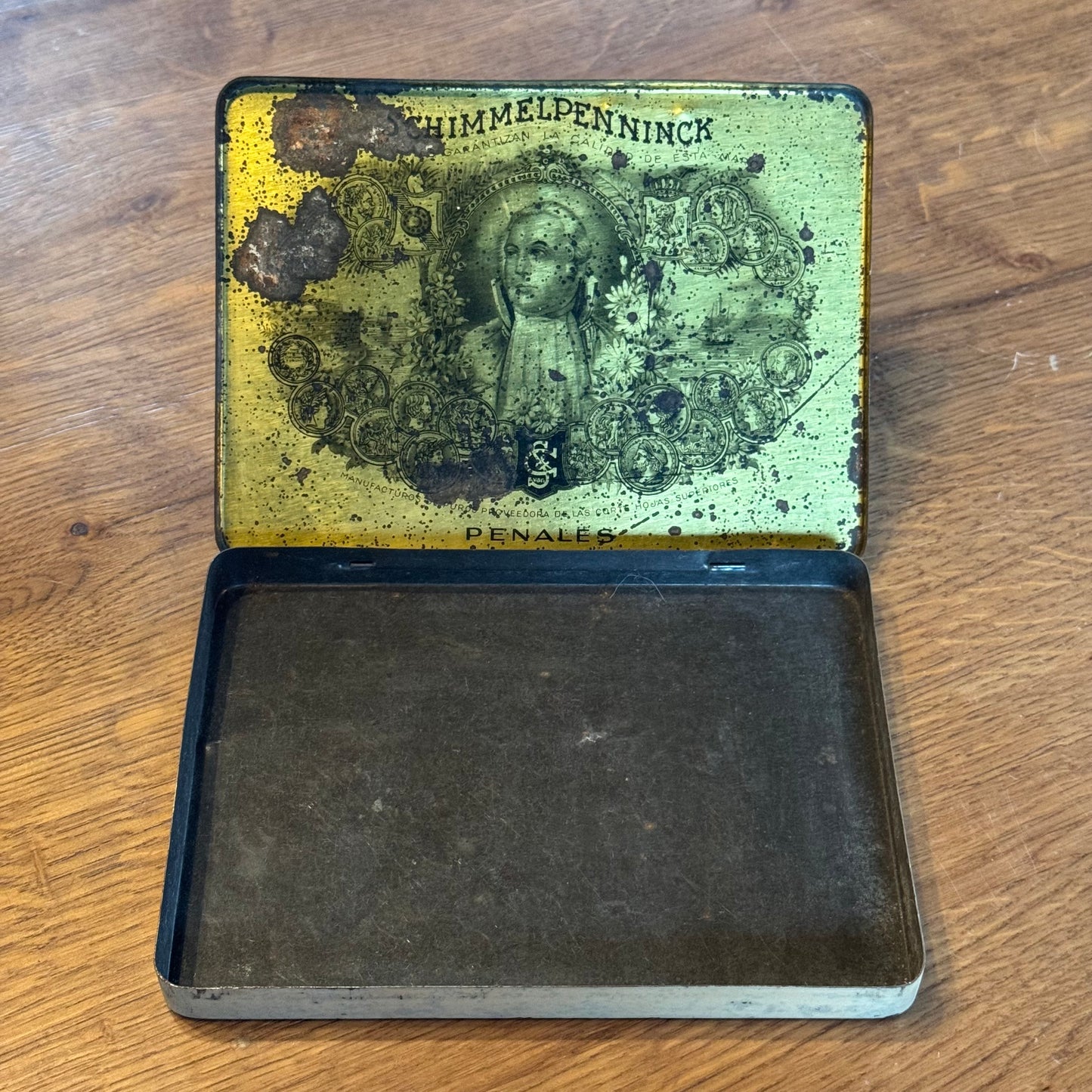 Schimmelpenninck Penales cigar tin – Wageningen – 1940s–1950s