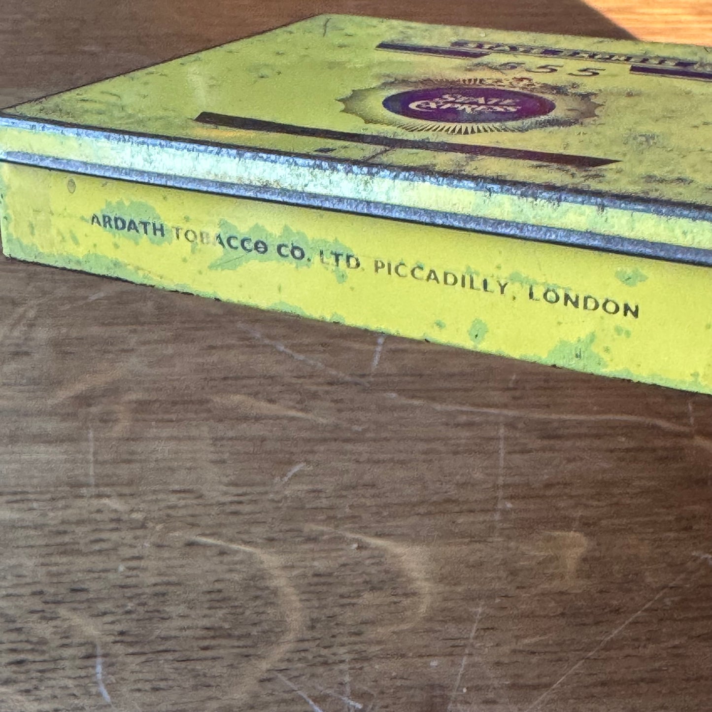 Vintage State Express 555 sigarettenblik — Ardath Tobacco London