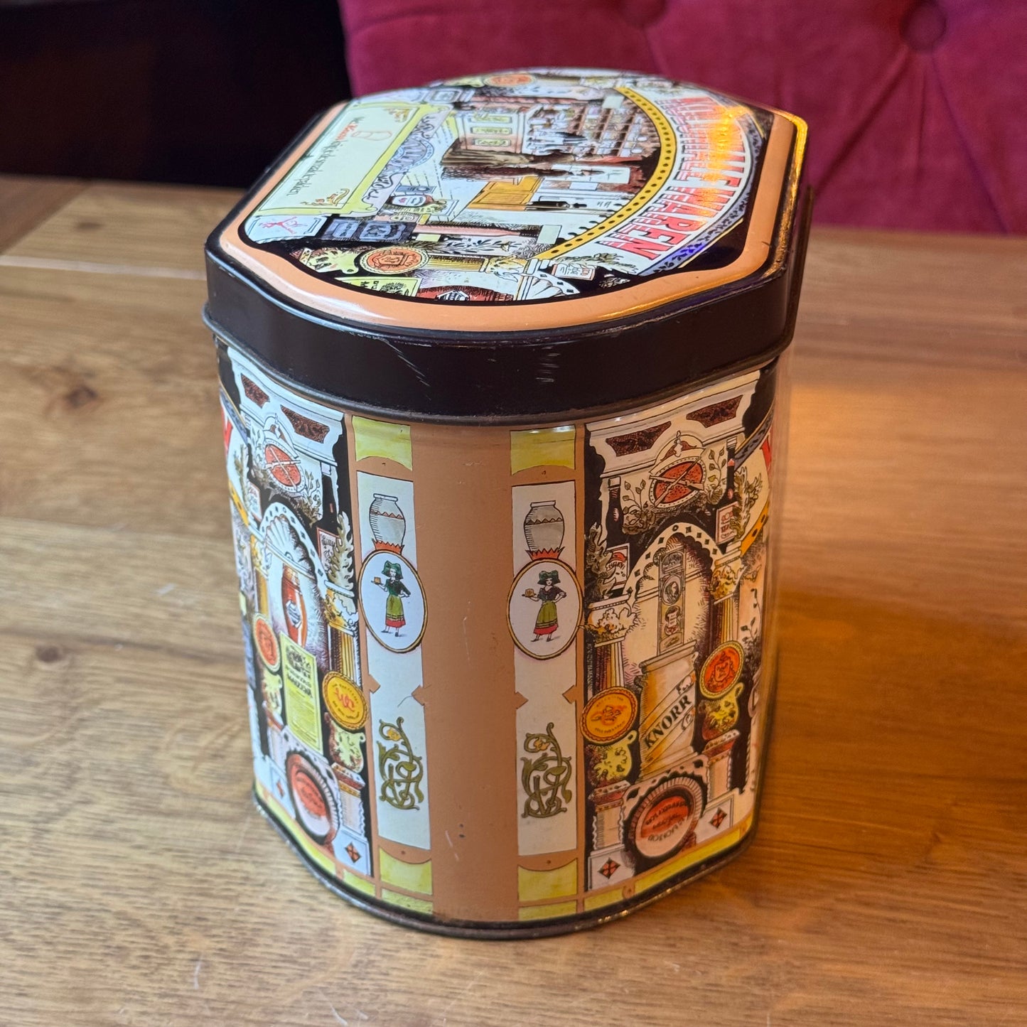 Vintage Knorr Blik - Koloniale Waren - Nostalgisch Winkelinterieur