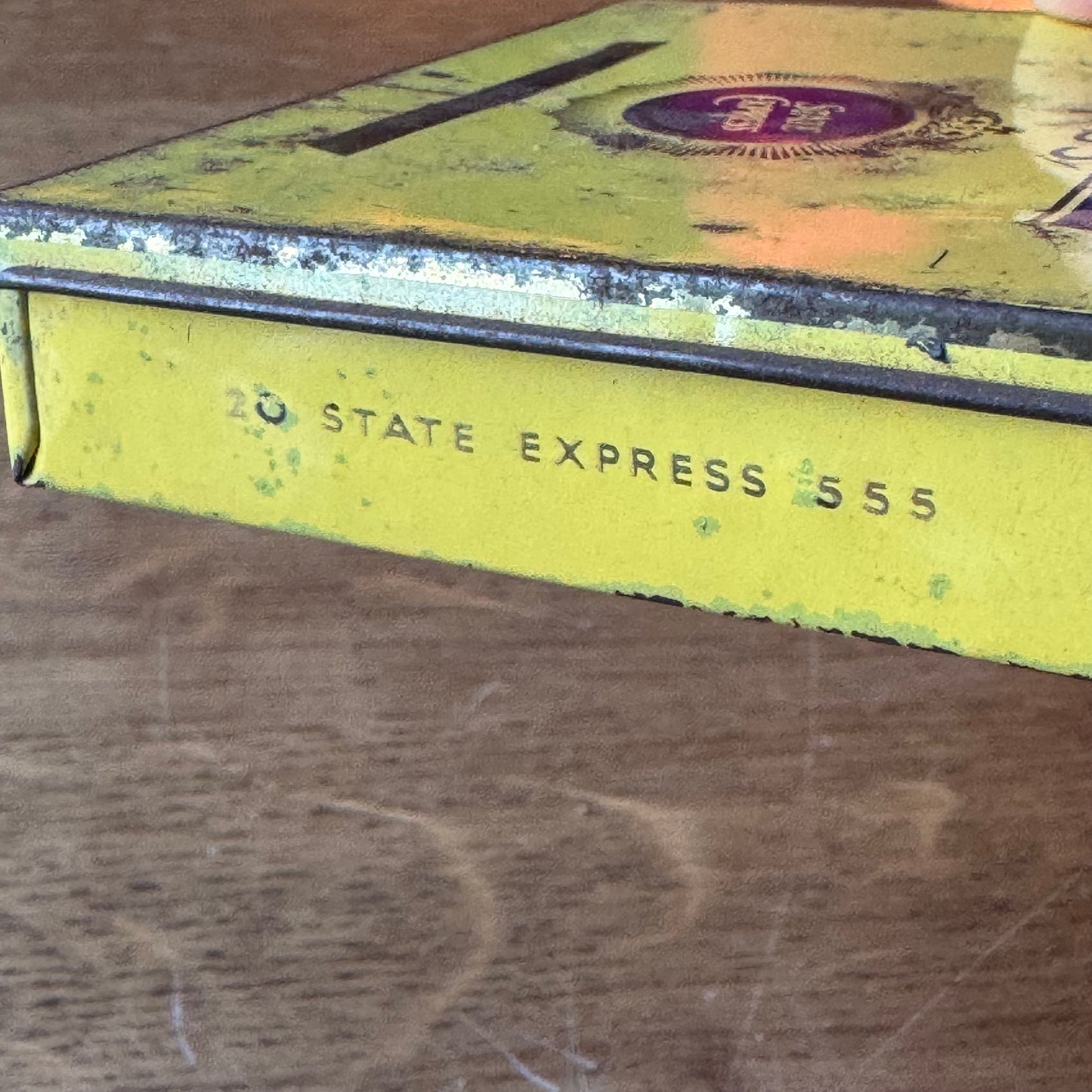 Vintage State Express 555 sigarettenblik — Ardath Tobacco London