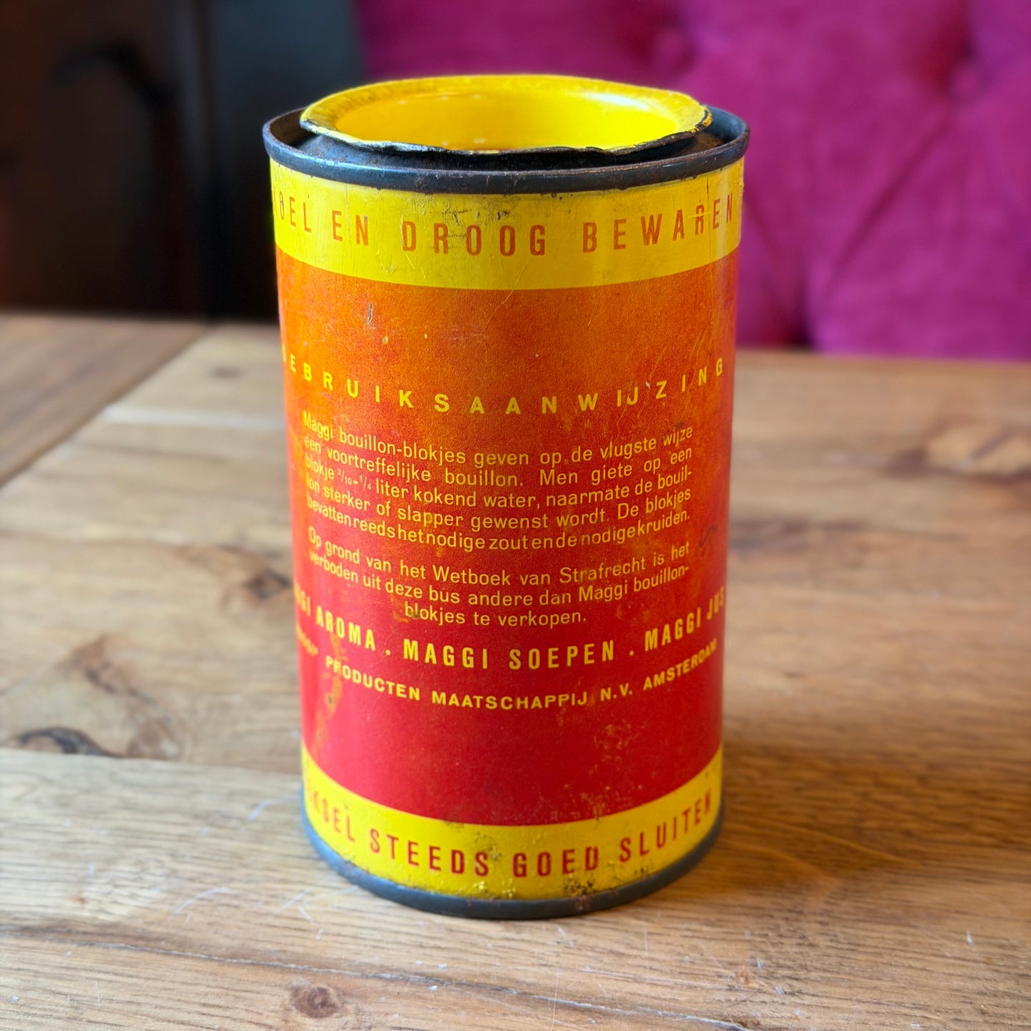 Maggi Bouillon Blokjes bewaarblik