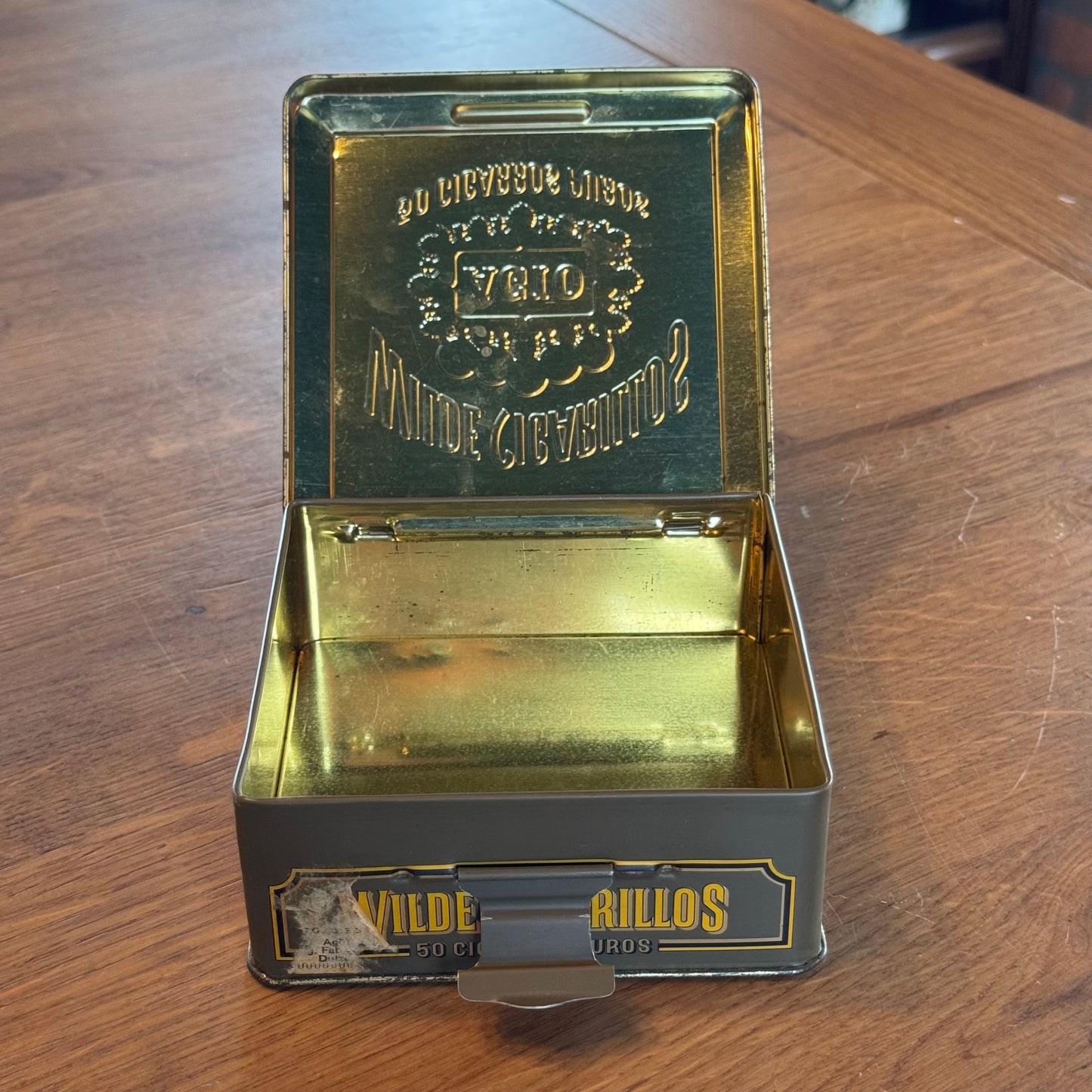 Agio Wilde Cigarillos blik – 50 Cigarros Puros – ca. 1960–1970