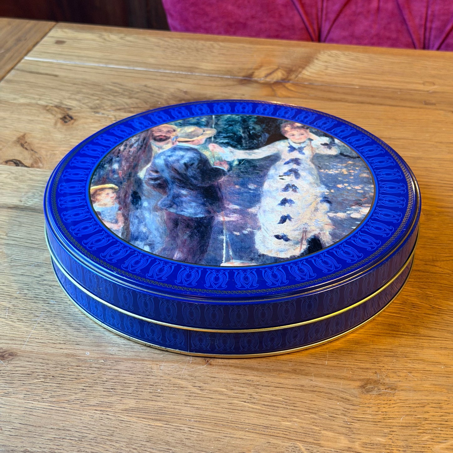 Delacre koekblik met Renoir-afbeelding – La balançoire (Musée d’Orsay)