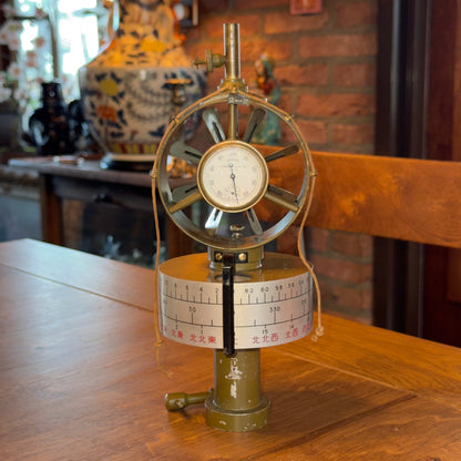 Japanse militaire veld anemometer (ca. 1930–1945) – A. Nakamura Co. Ltd., Tokyo