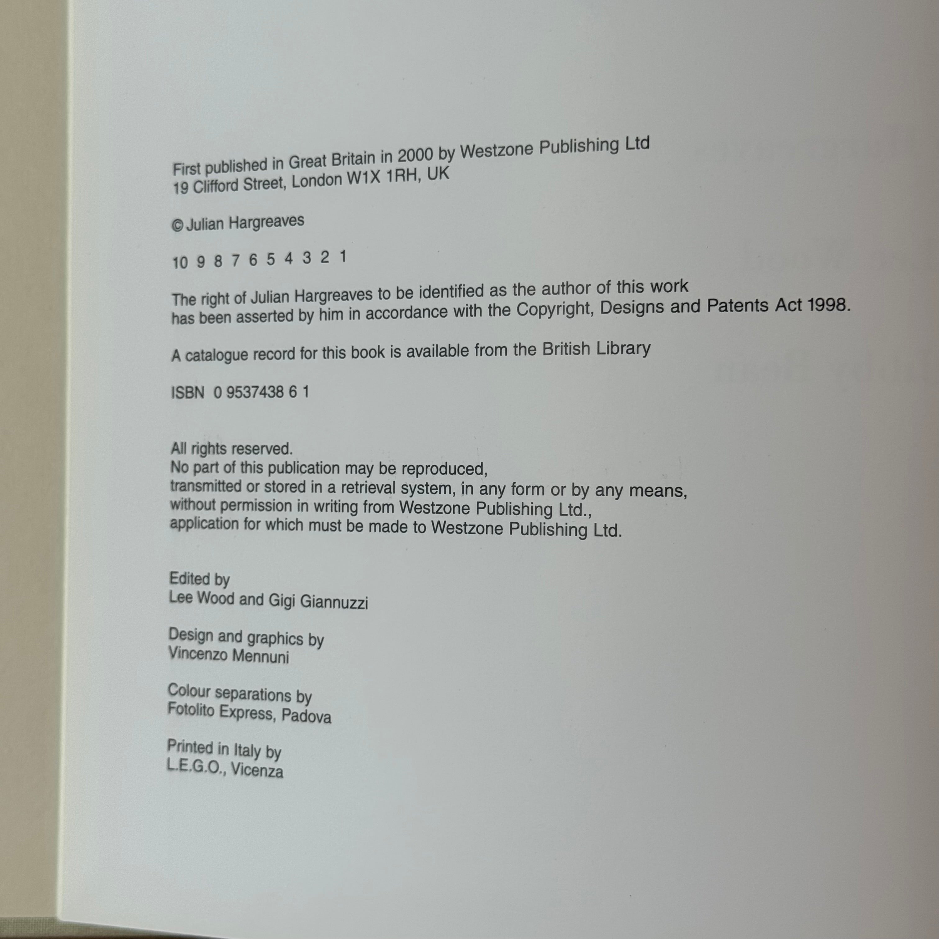 Naked Life – Julian Hargreaves – Male Photography in Luxury Linen Hardcover (2000)