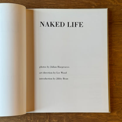 Naked Life – Julian Hargreaves – Mannenfotografie in Luxe Linnen Hardcover (2000)