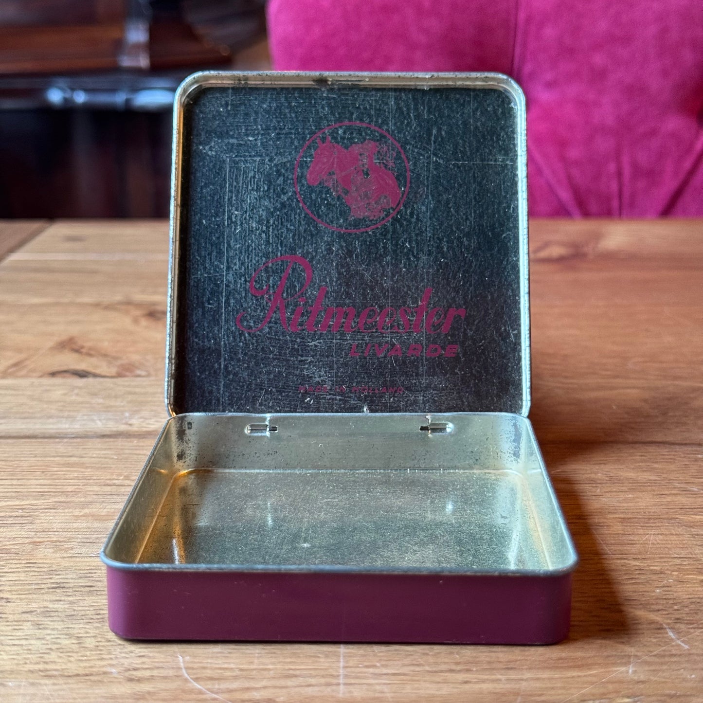 Vintage Ritmeester Livarde Sigarenblik – 20 Stuks