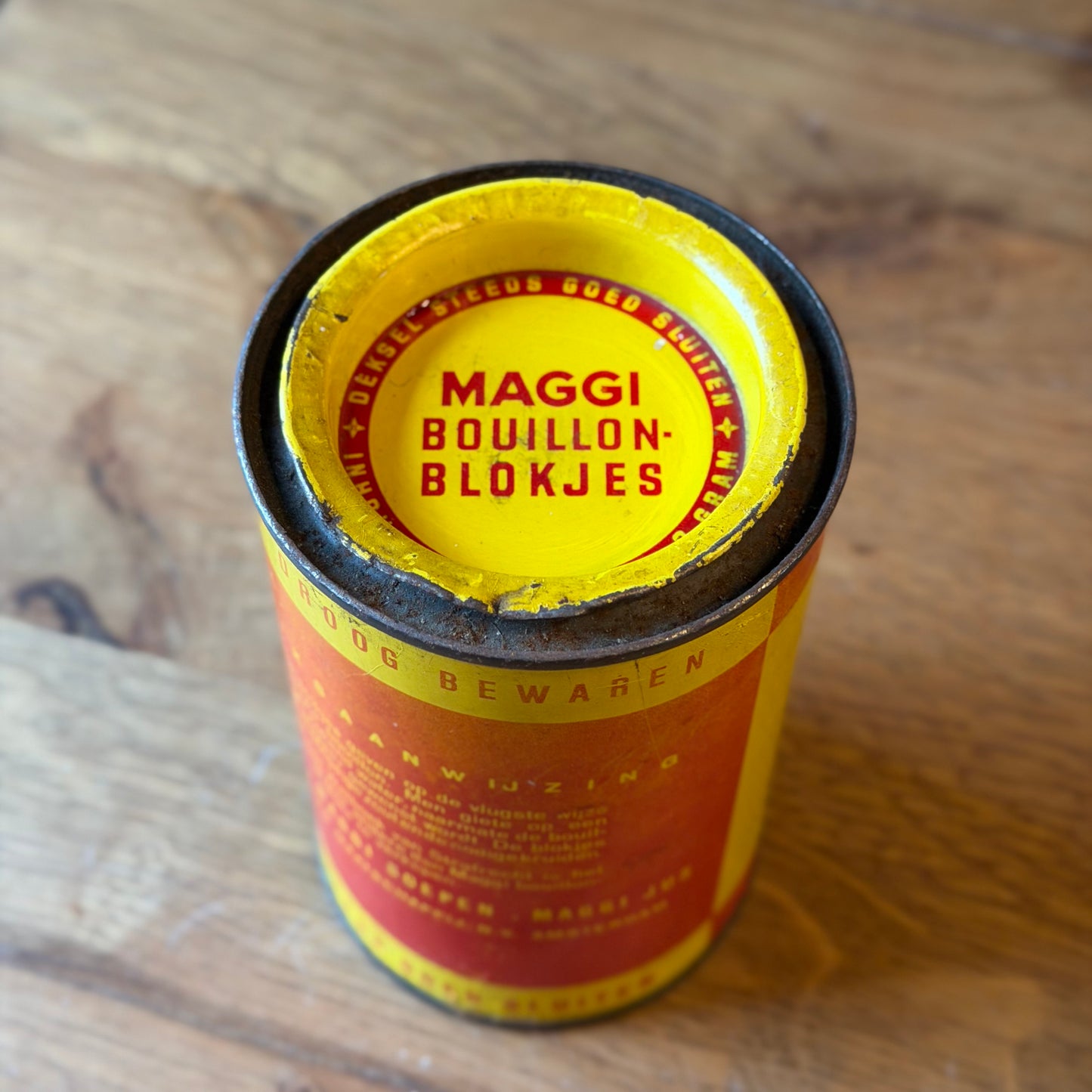 Maggi Bouillon Blokjes bewaarblik