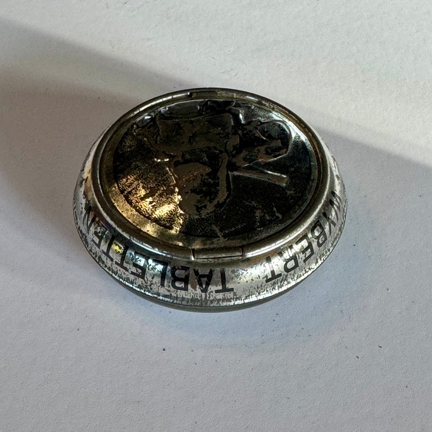 Vintage Wibert Tabletten-doosje – Halter AG, Zwitserland, ca. 1930