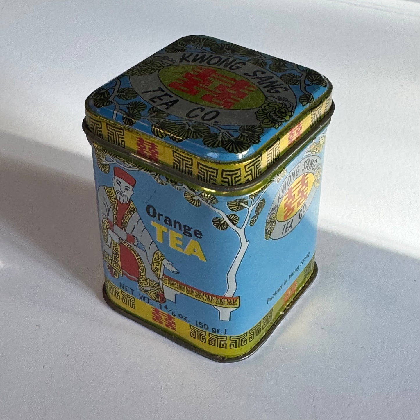 Vintage Kwong Sang Tea Co. blik – Orange Tea, Hong Kong