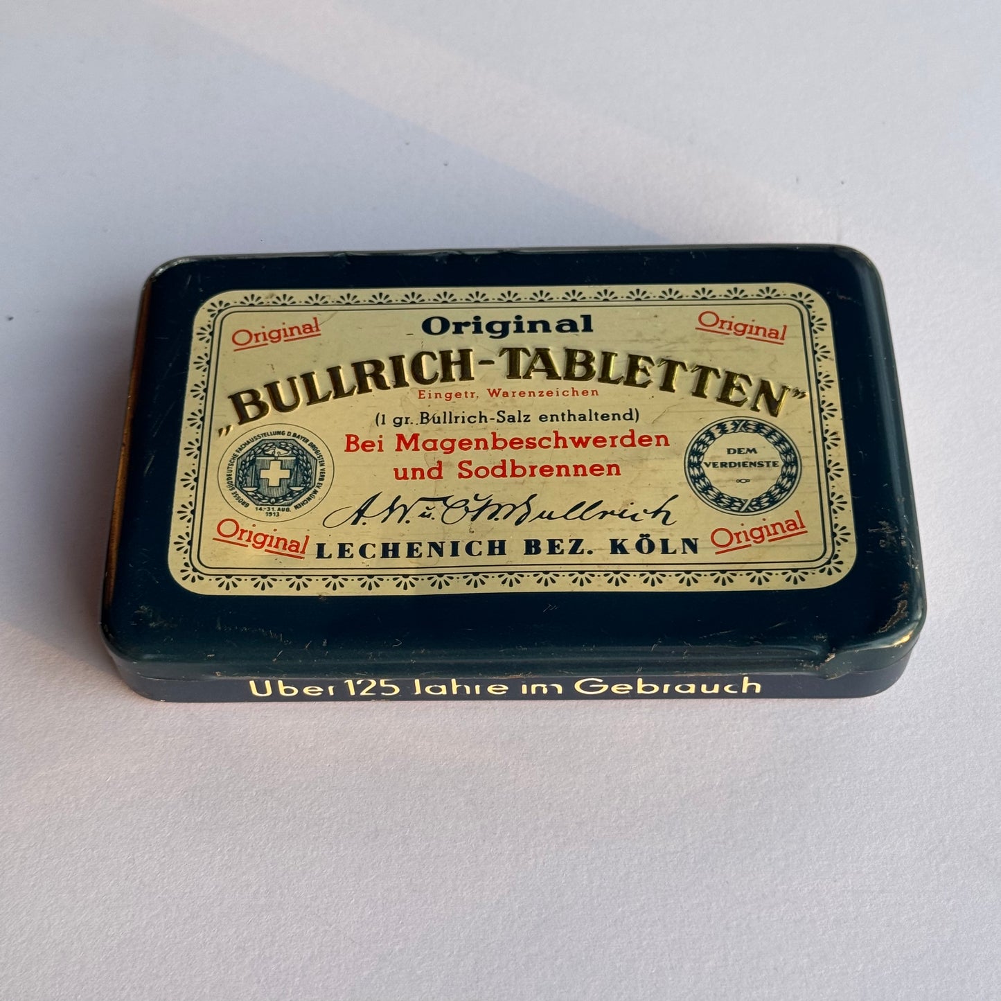 Bullrich Tabletten Blik (Duits)