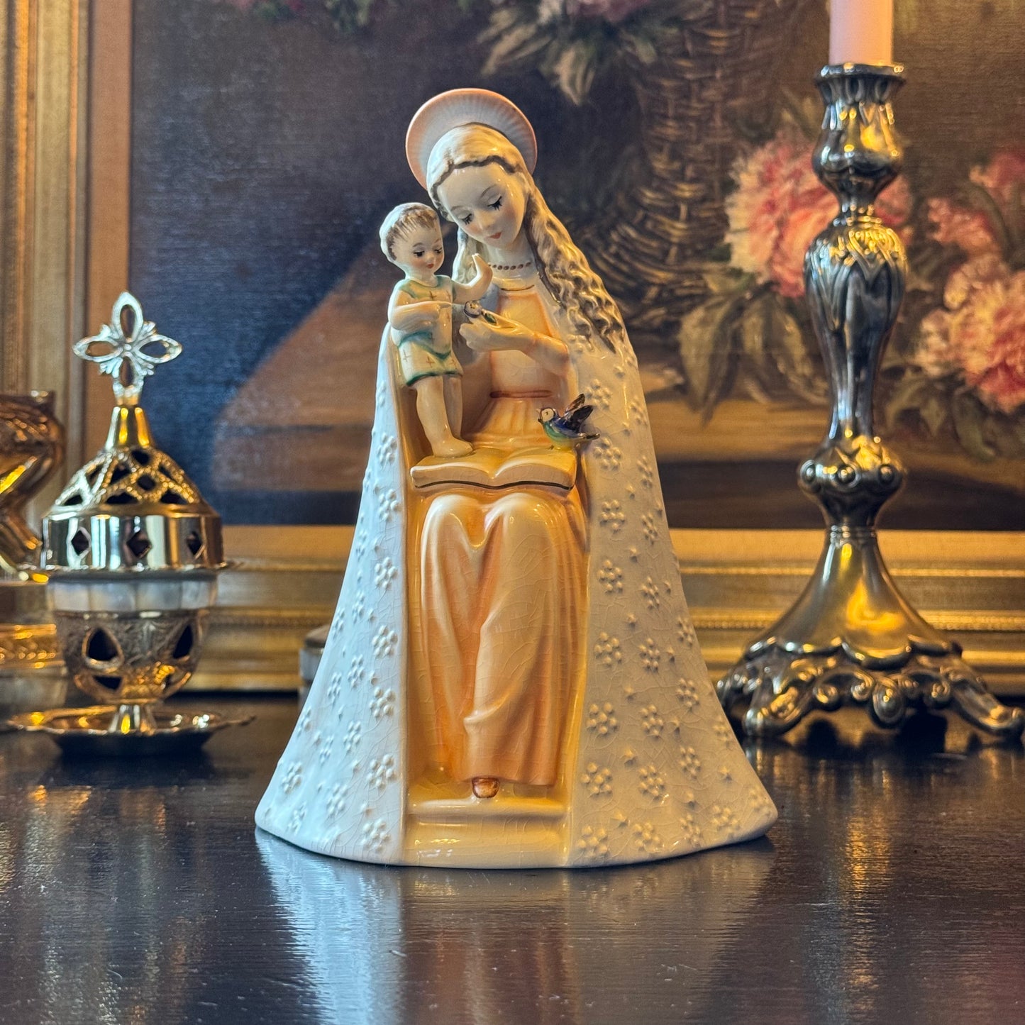 Beeld Heilige Maria met Jezus, Goebel