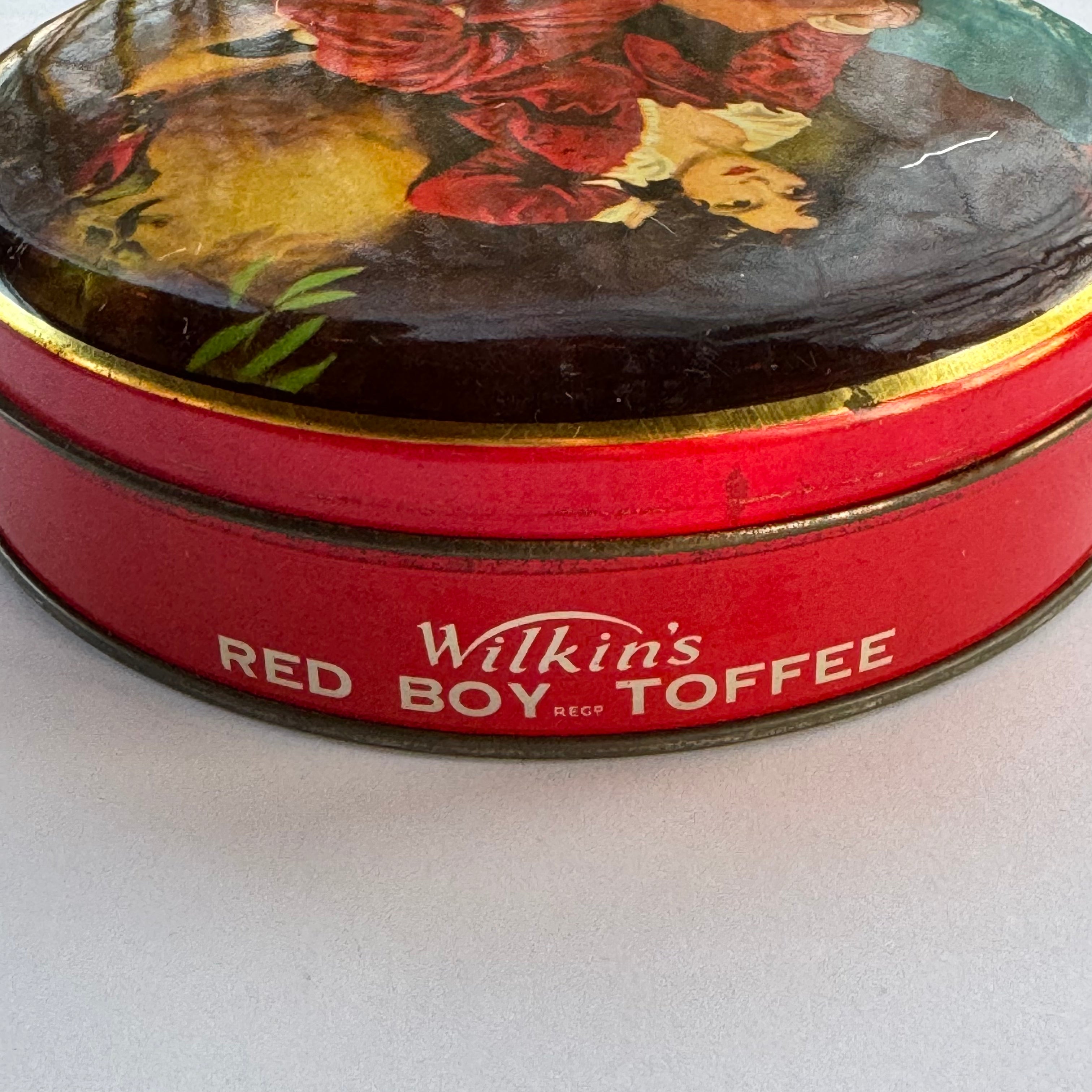 Wilkin's Red Boy Toffee Tin