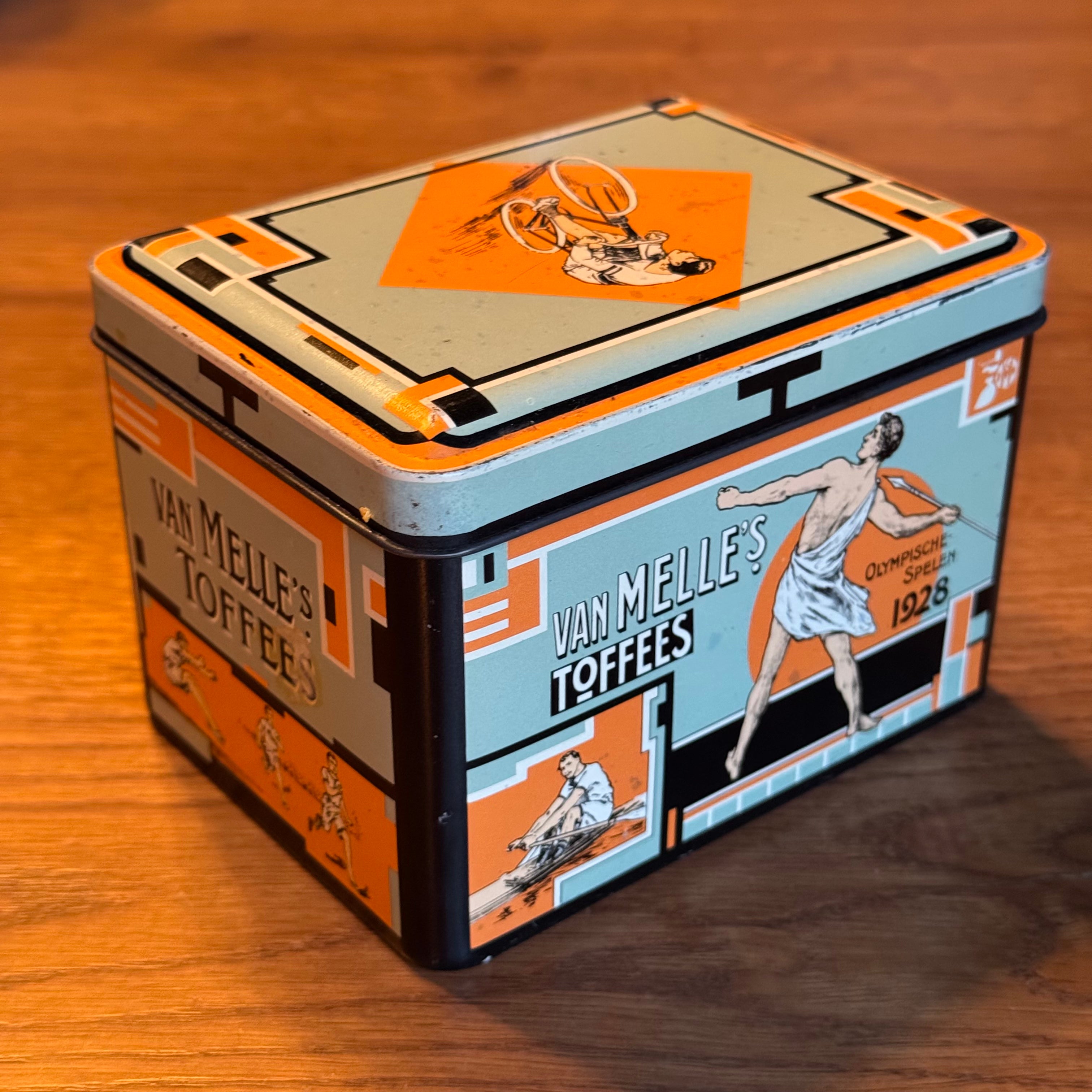 Van Melle's Toffees Tin