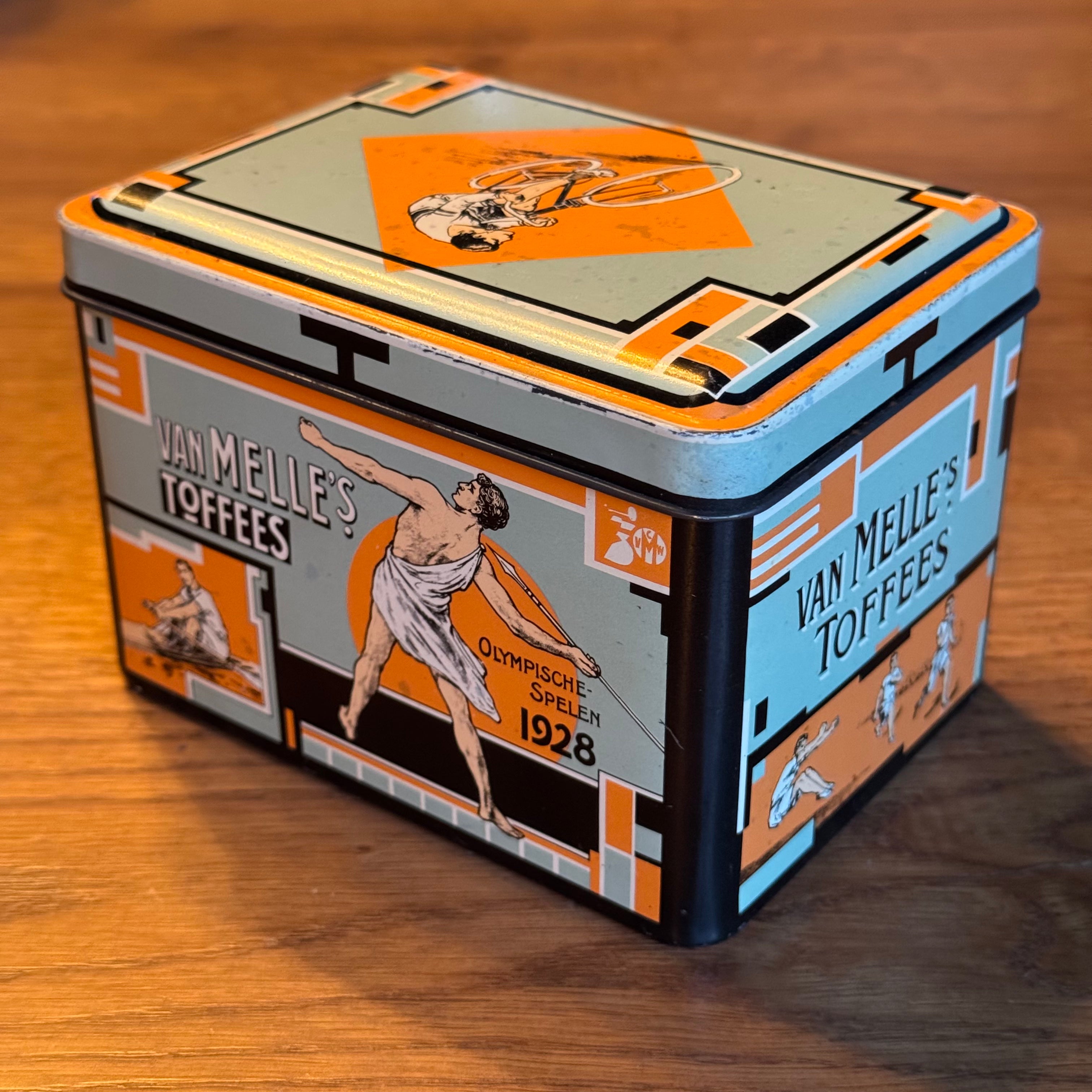 Van Melle's Toffees Tin