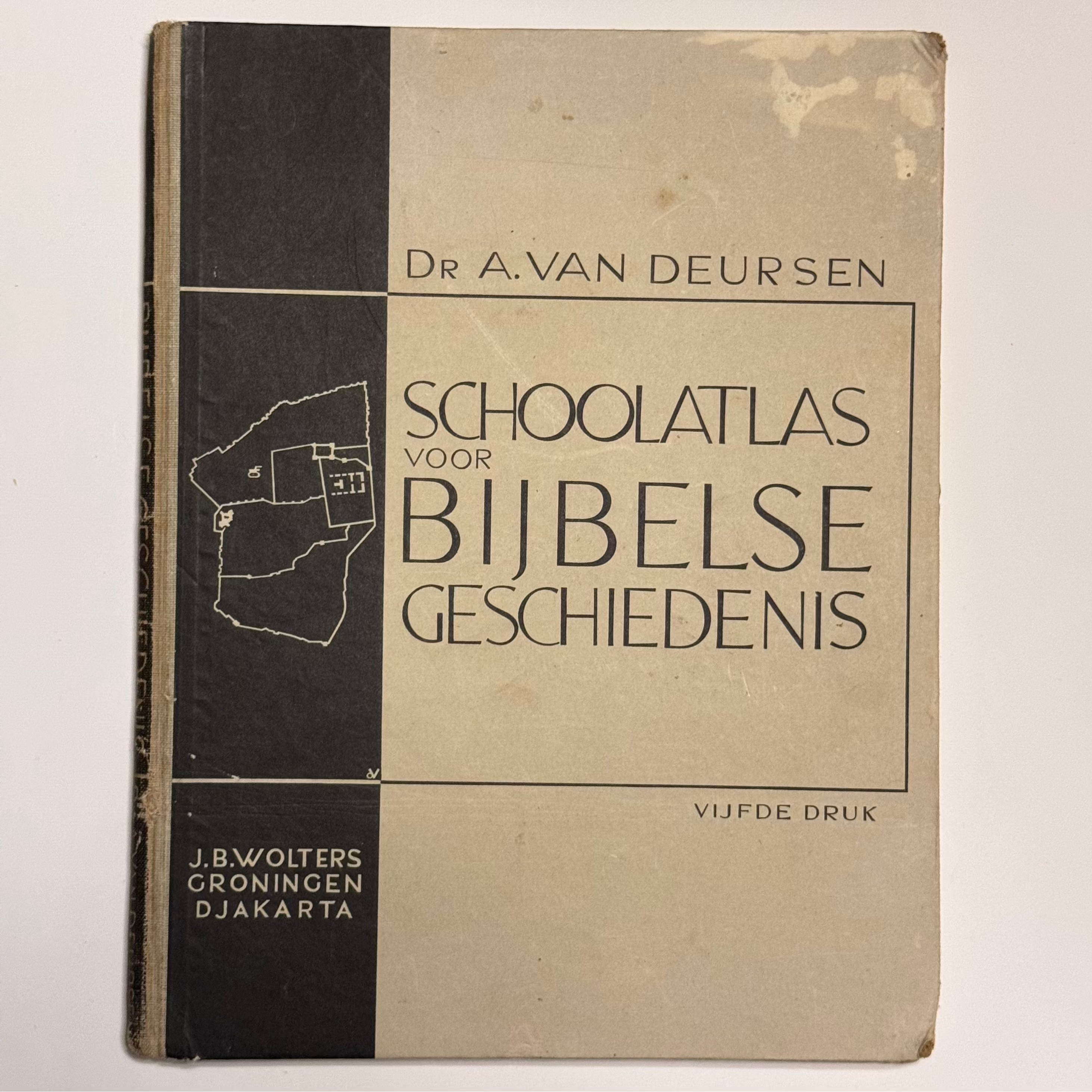 School Atlas for Biblical History - Dr. A. van Deursen
