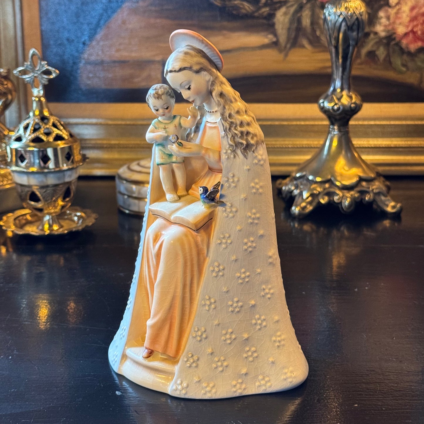 Beeld Heilige Maria met Jezus, Goebel