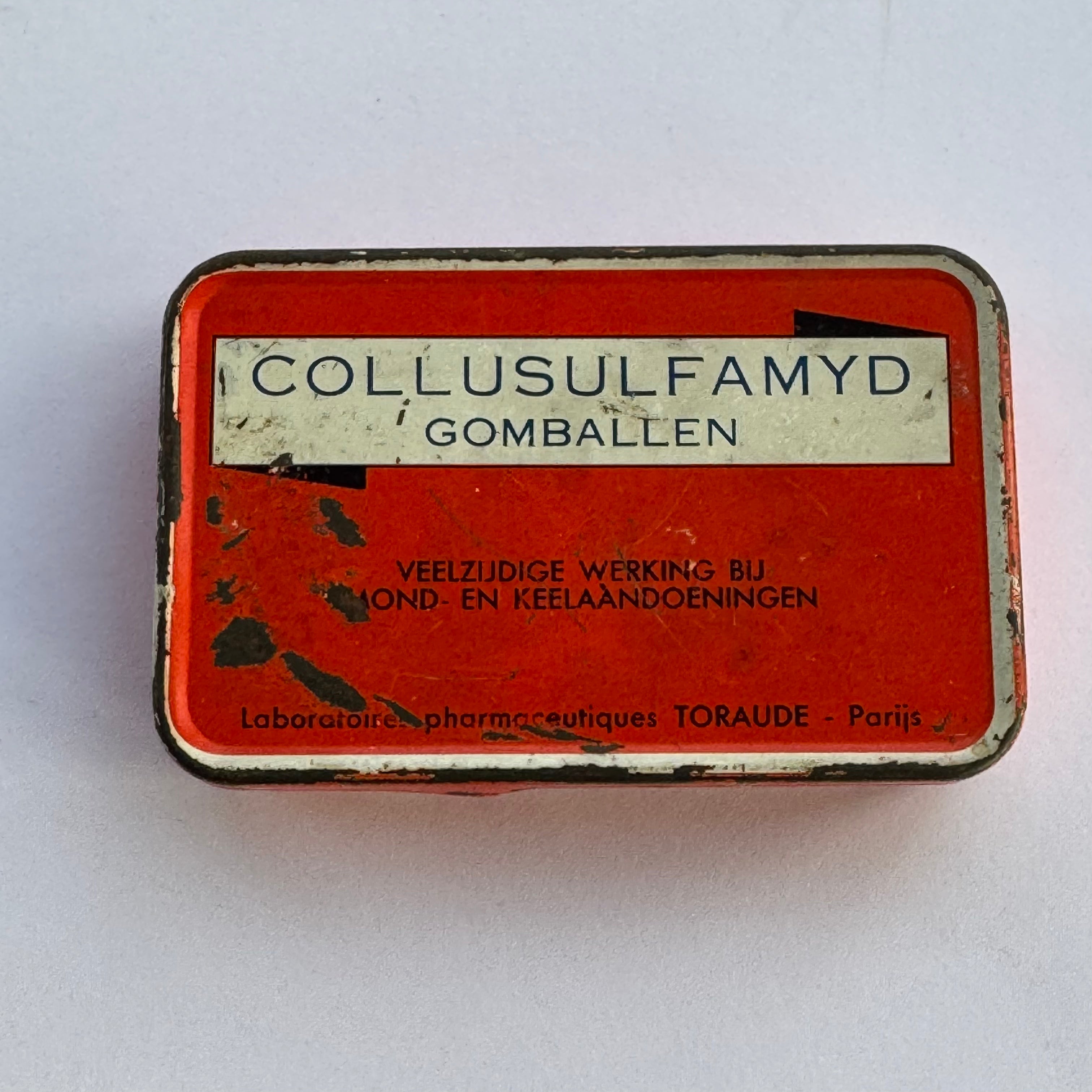 Collusulfamyd Kaugummikugeln Dose