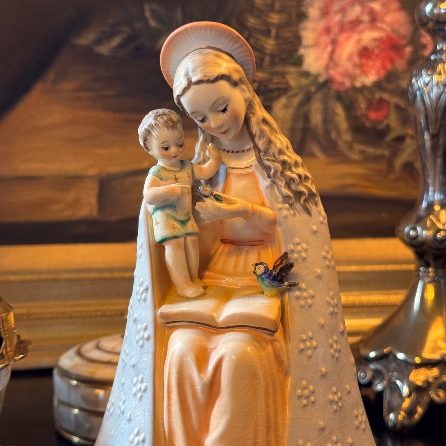 Beeld Heilige Maria met Jezus, Goebel