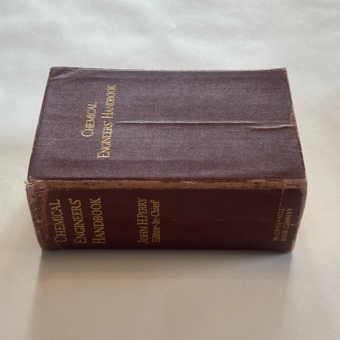 Chemical Engineers’ Handbook First Edition (1934)