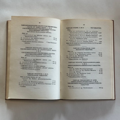 Codex Medicamentorum Nederlandicus Second Part (1950)