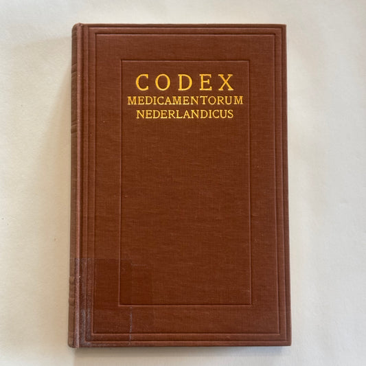 Codex Medicamentorum Nederlandicus Eerste Deel (1950)