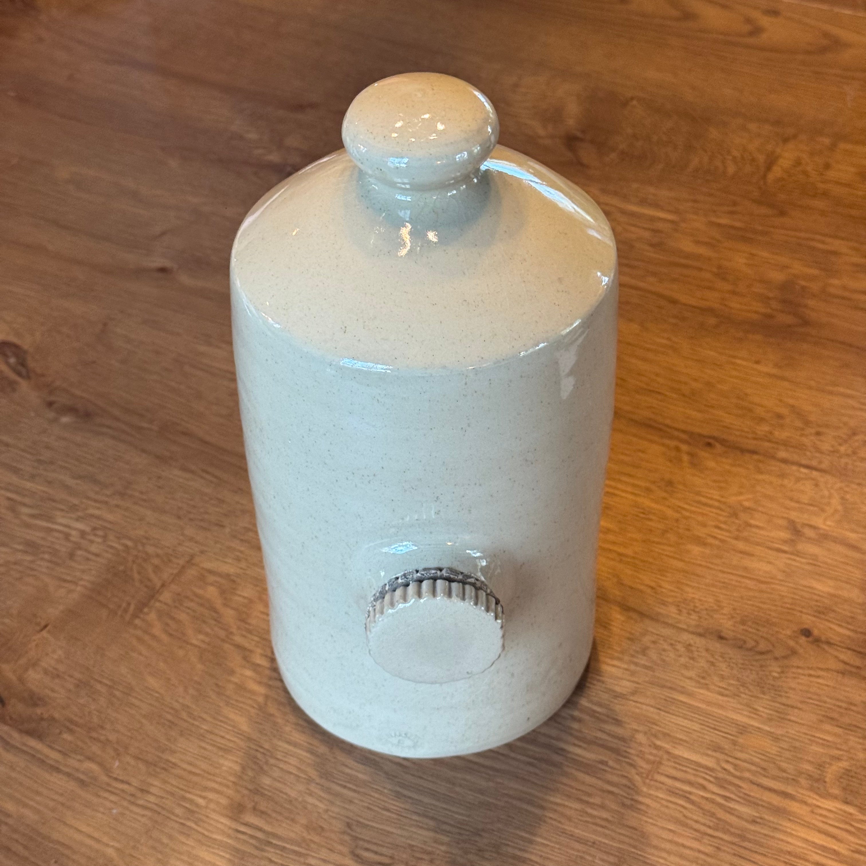 Vintage Pearson &amp; Co. Steingut-Wärmflasche – England ca. 1935 – 3 Pint