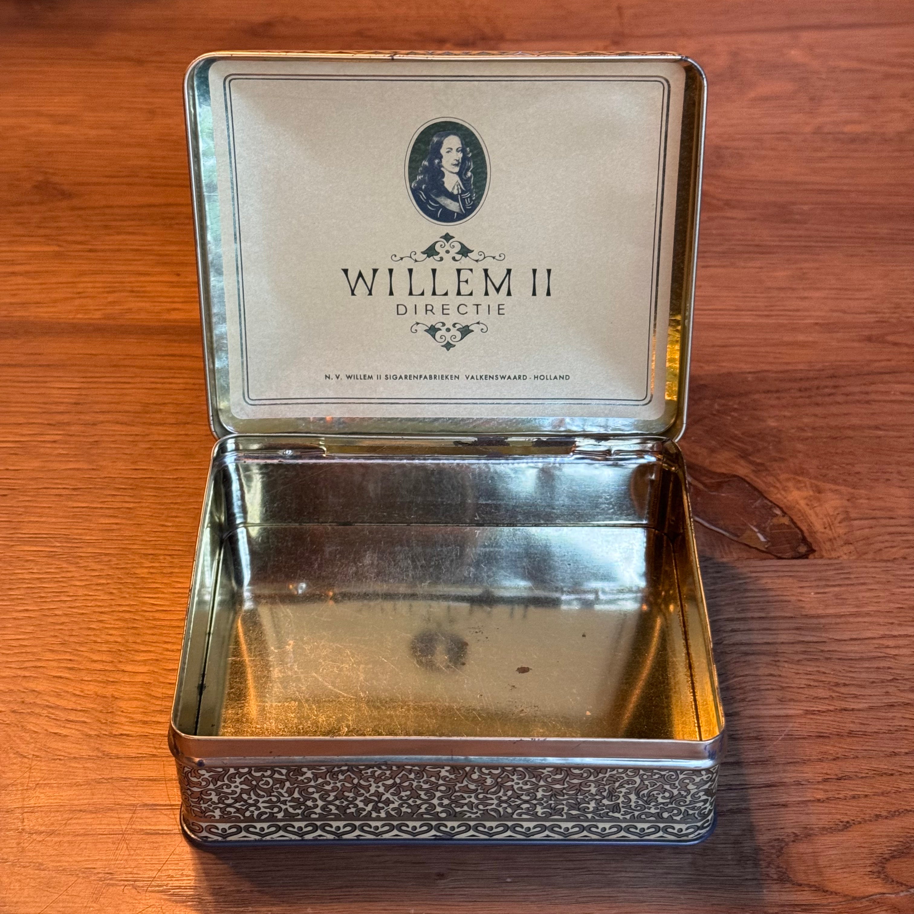 Willem II Direktoren Zigarrendose
