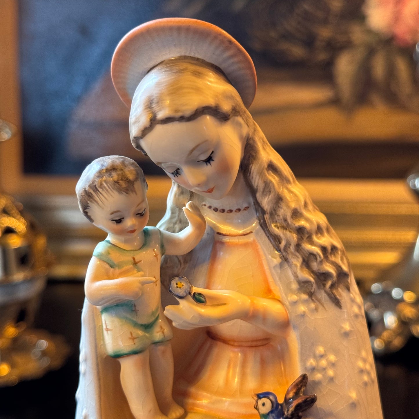 Beeld Heilige Maria met Jezus, Goebel