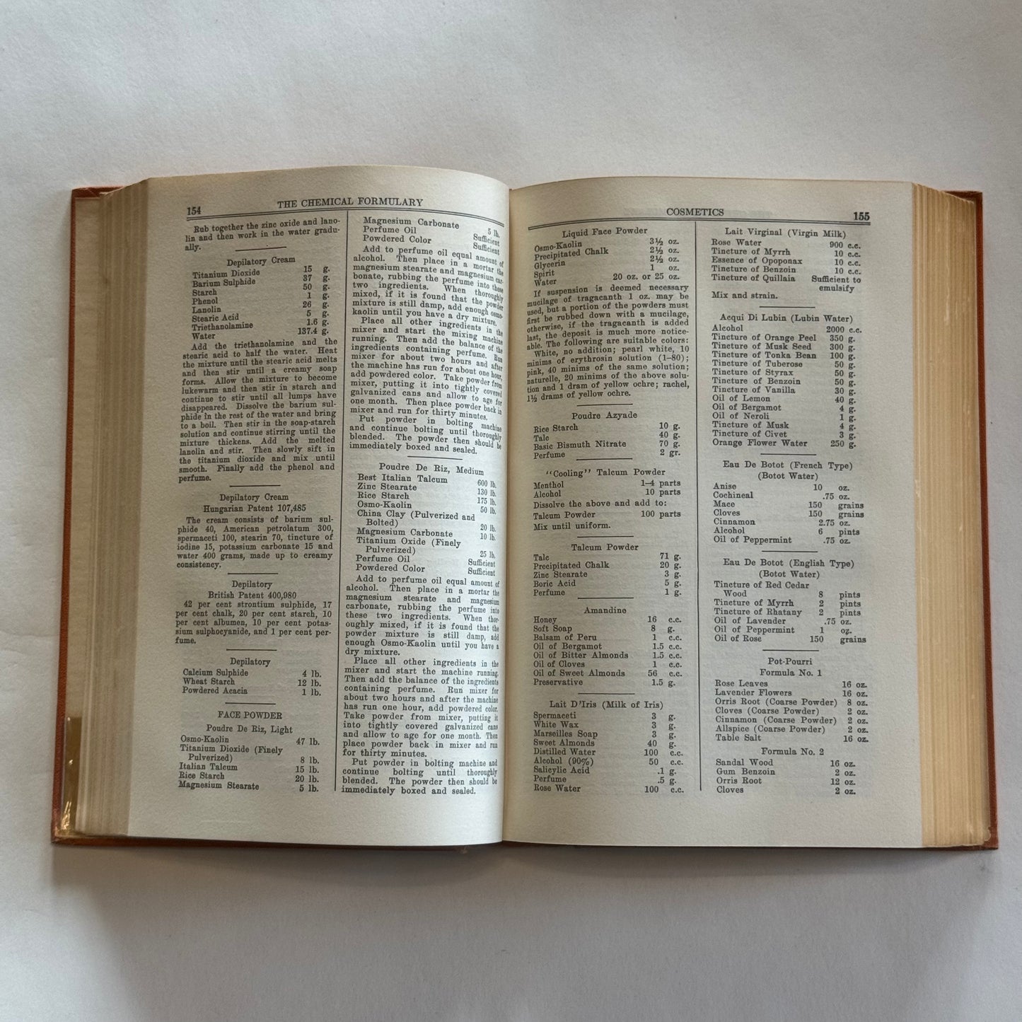 The Chemical Formulary Volume II by H. Bennett (1935)