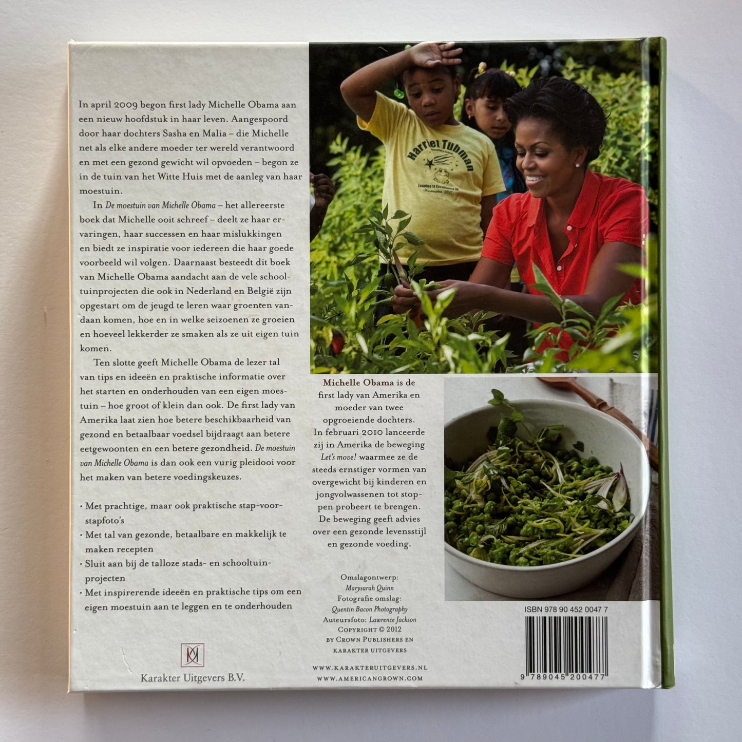 De moestuin van Michelle Obama