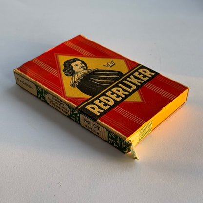 Schachtel mit Originalzigarren der Rederijker Zigarrenfabrik Valkenswaard