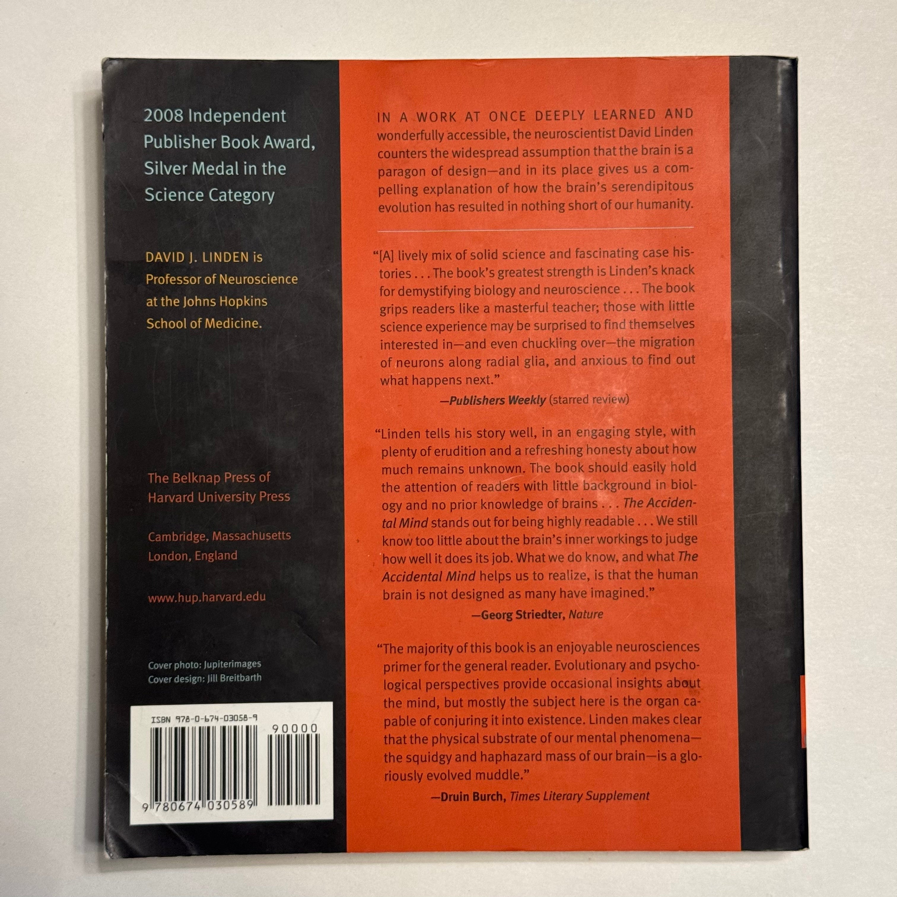 Der zufällige Geist – Wie die Evolution des Gehirns uns Liebe, Erinnerungen, Träume und Gott geschenkt hat