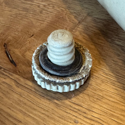 Vintage Pearson &amp; Co. stoneware hot water bottle – England ca. 1935 – 3 pint