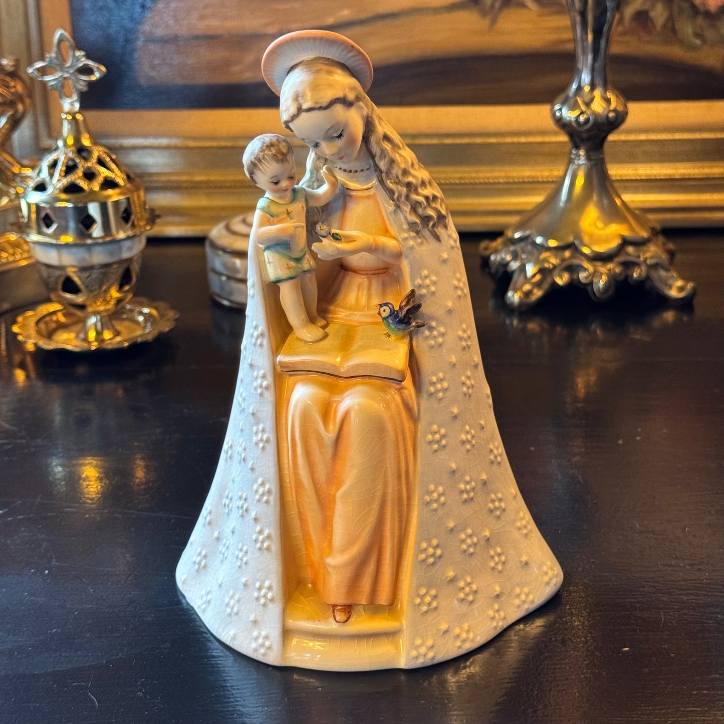 Beeld Heilige Maria met Jezus, Goebel