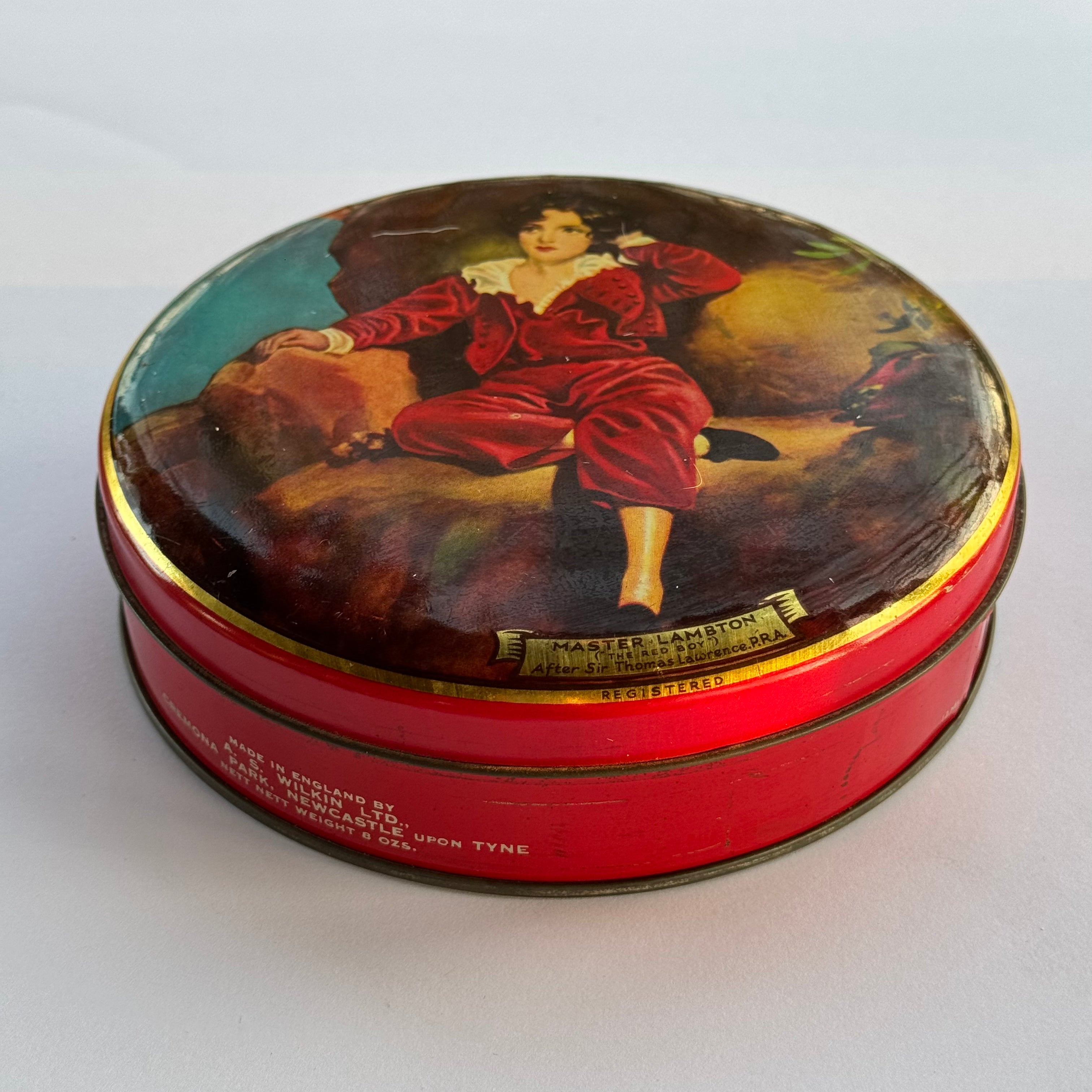 Wilkin's Red Boy Toffee Tin