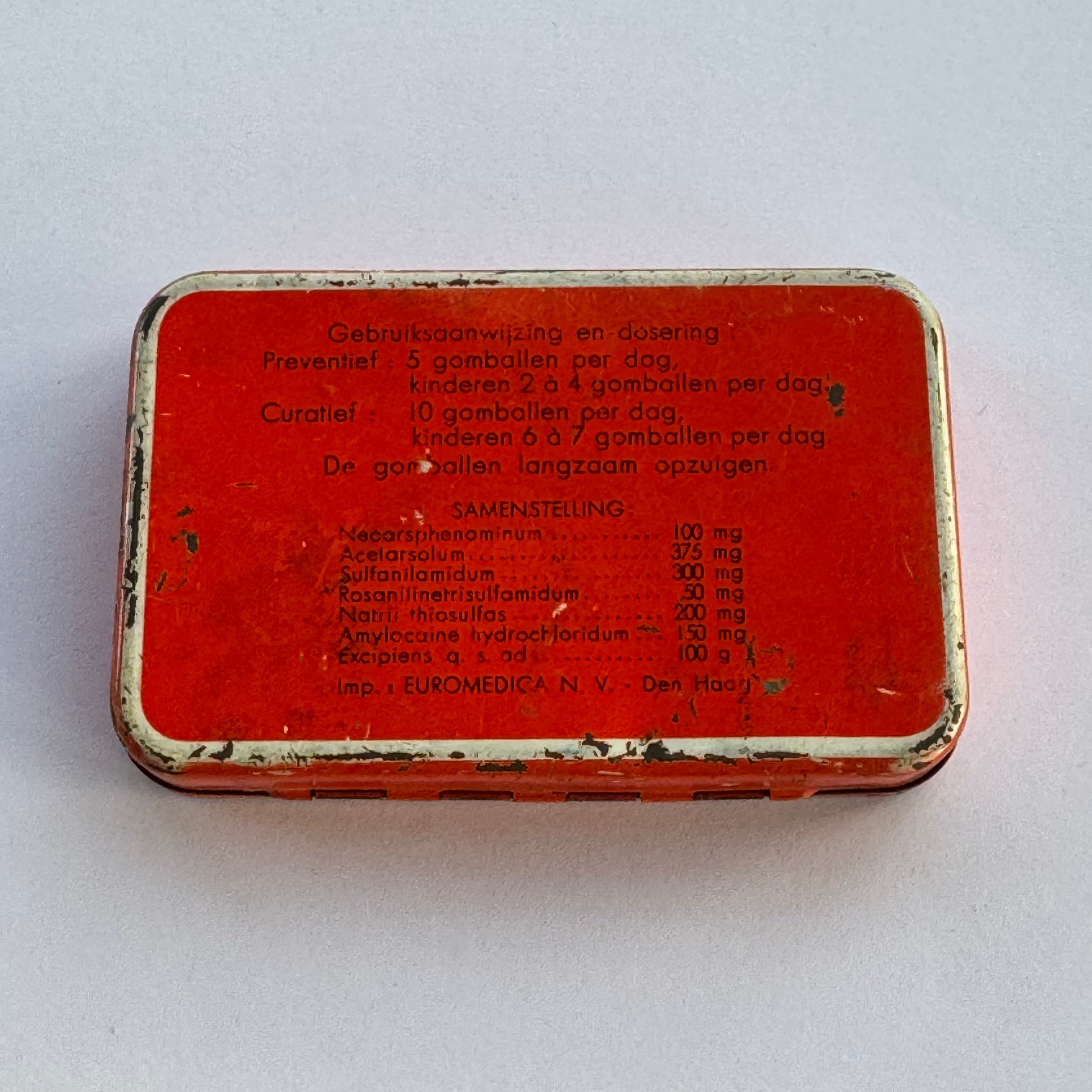 Collusulfamyd Kaugummikugeln Dose