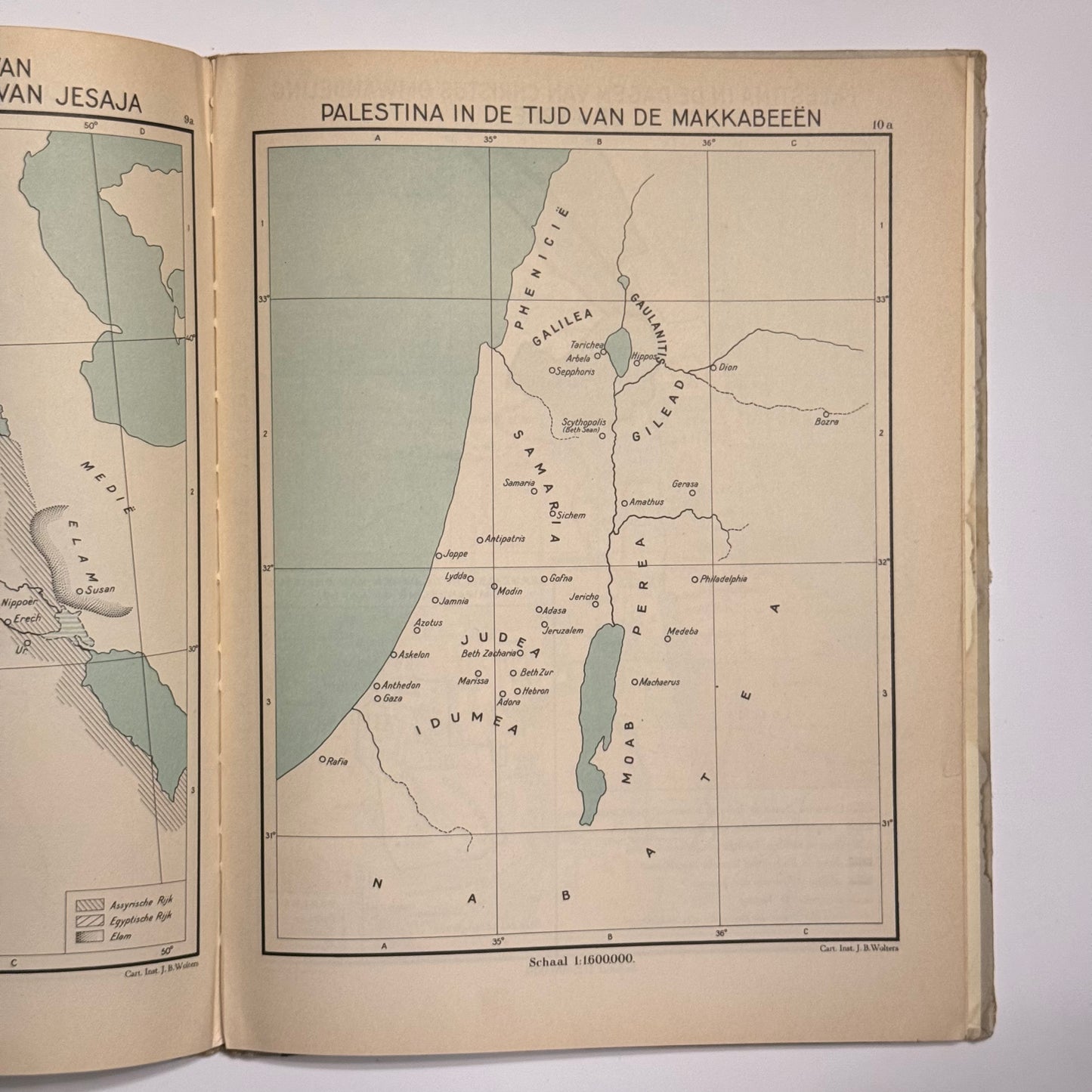 Schoolatlas Voor Bijbelse Geschiedenis - Dr. A. van Deursen