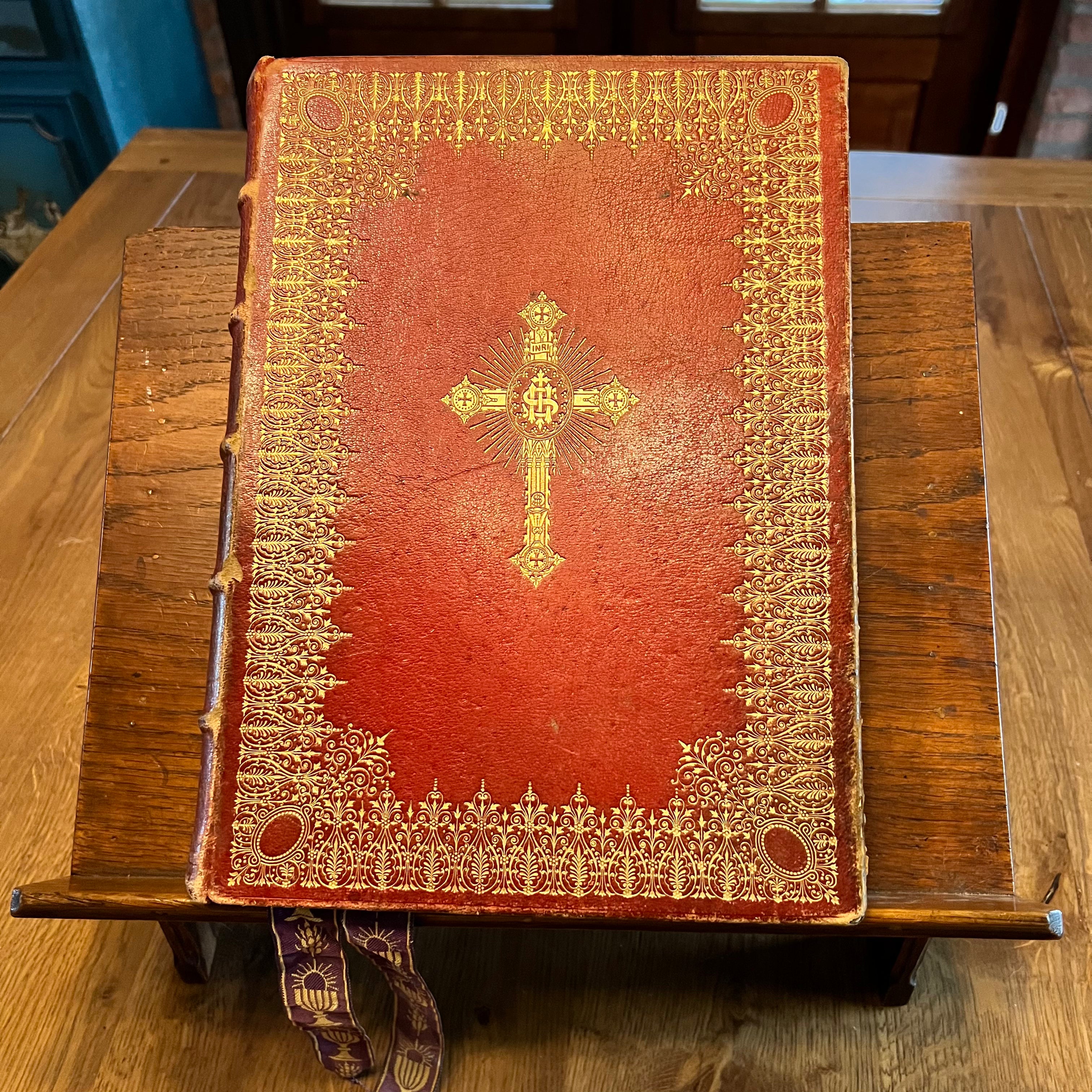 Antieke Missale Romana (1920) inclusief leesstandaard The Collectionist