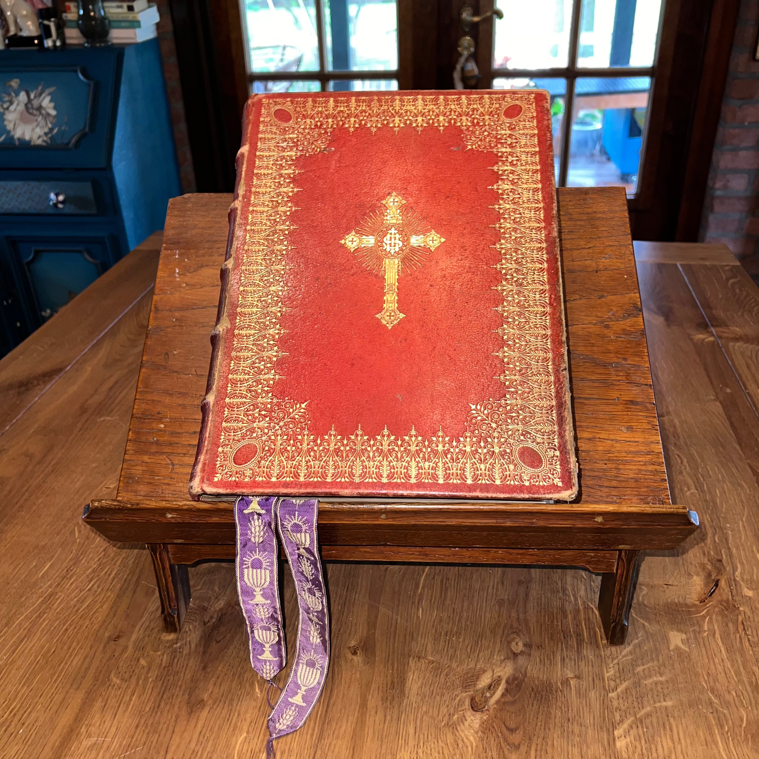 Antieke Missale Romana (1920) inclusief leesstandaard The Collectionist