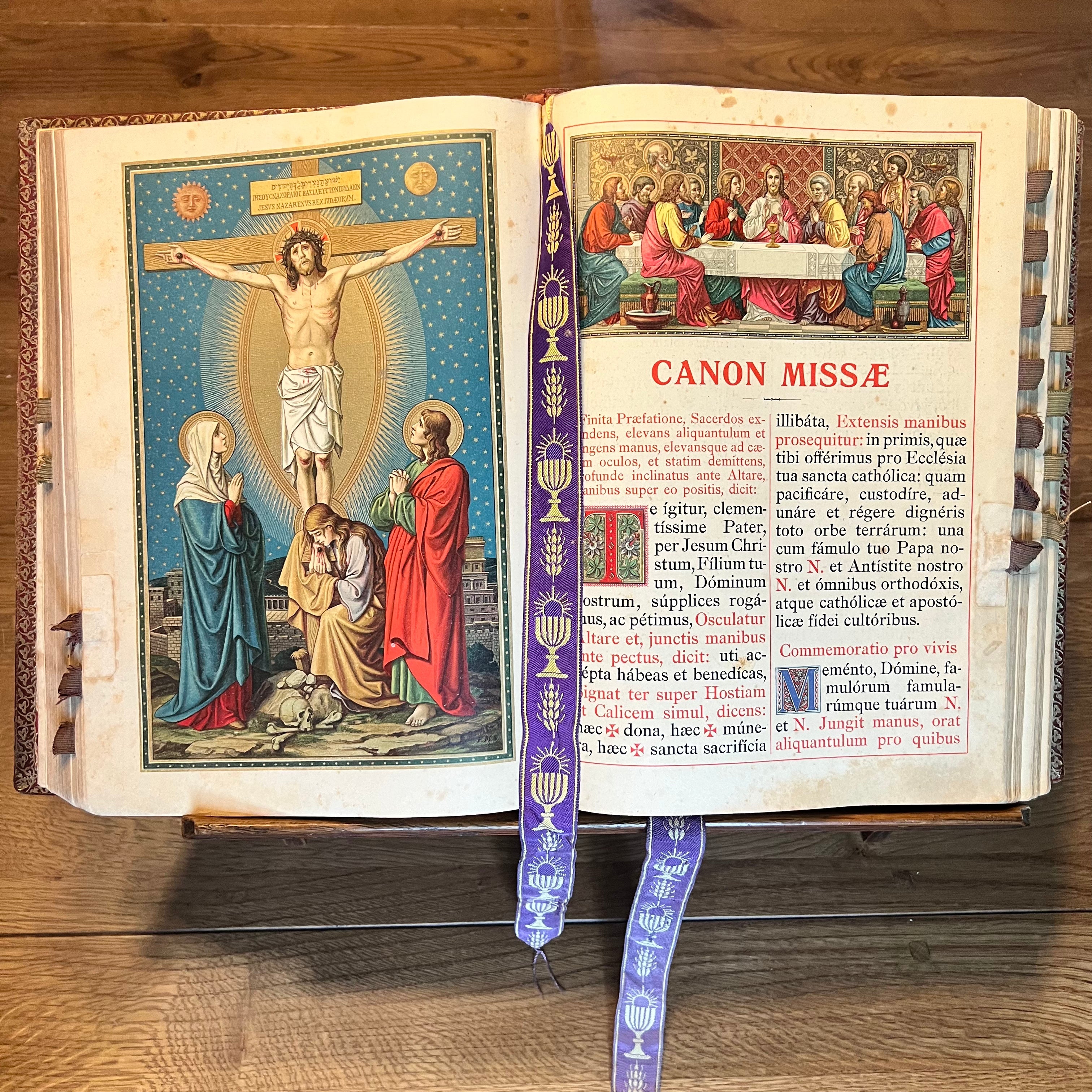 Antieke Missale Romana (1920) inclusief leesstandaard The Collectionist