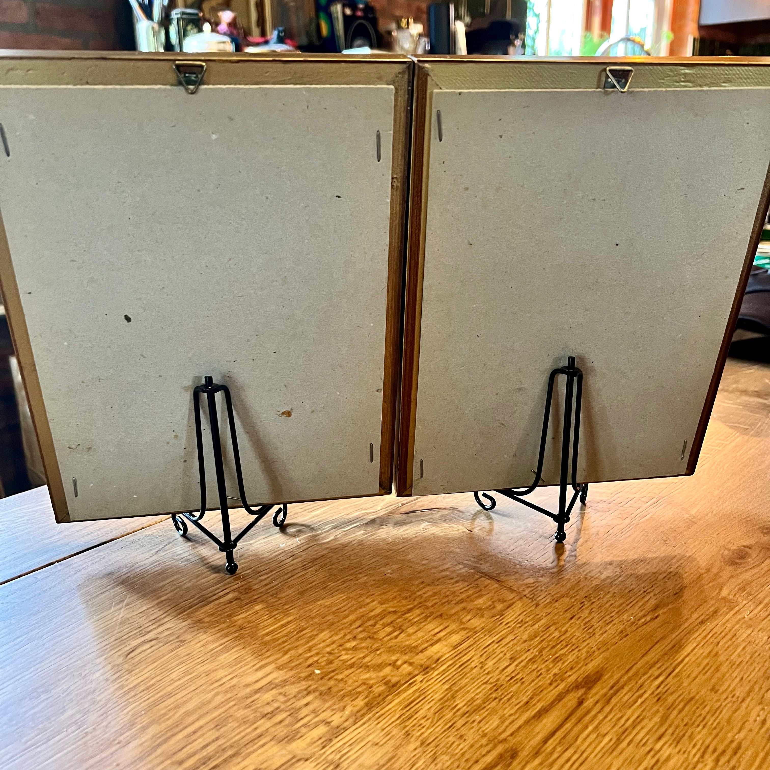 Twee ingelijste portretten The Collectionist