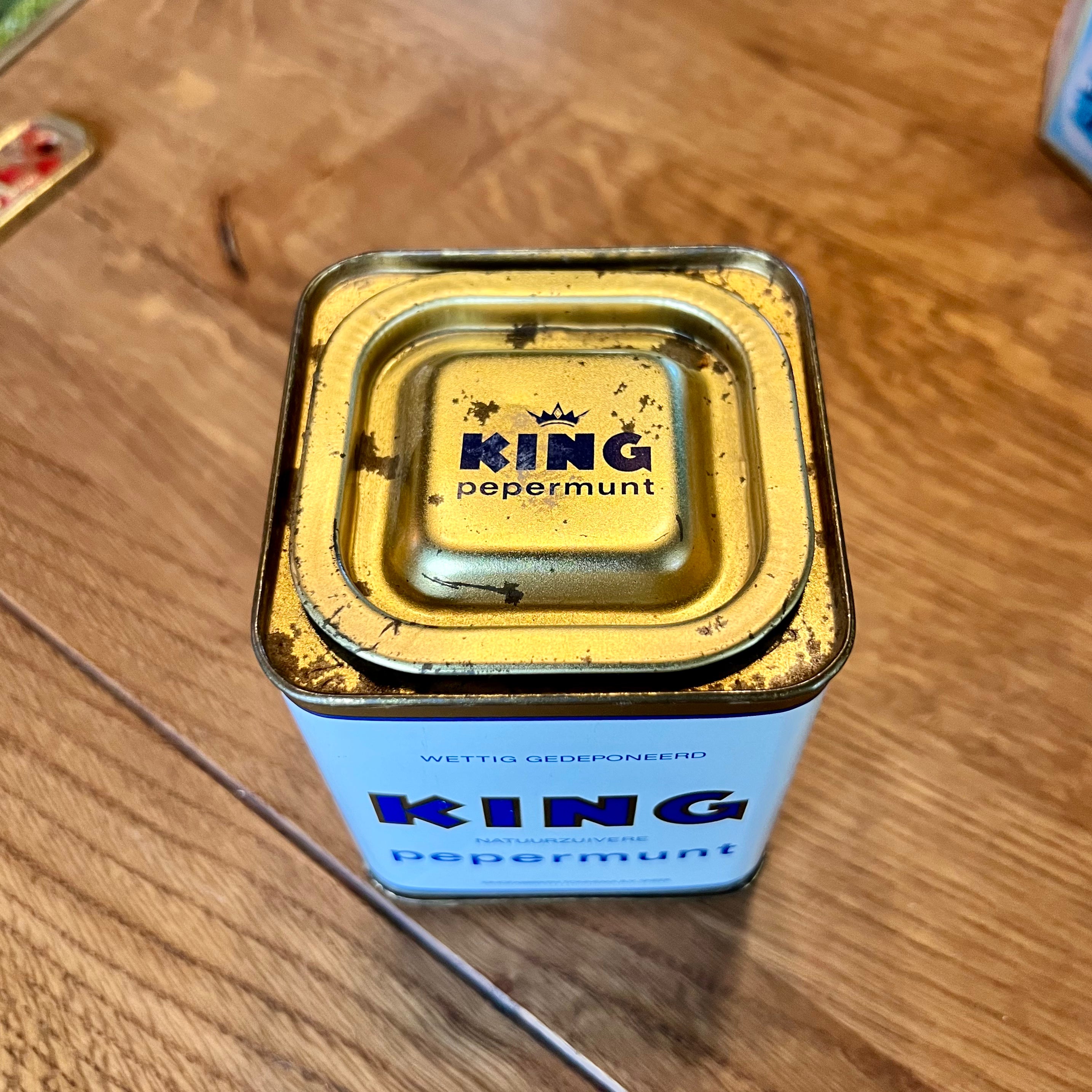 King Pepermunt Blik The Collectionist