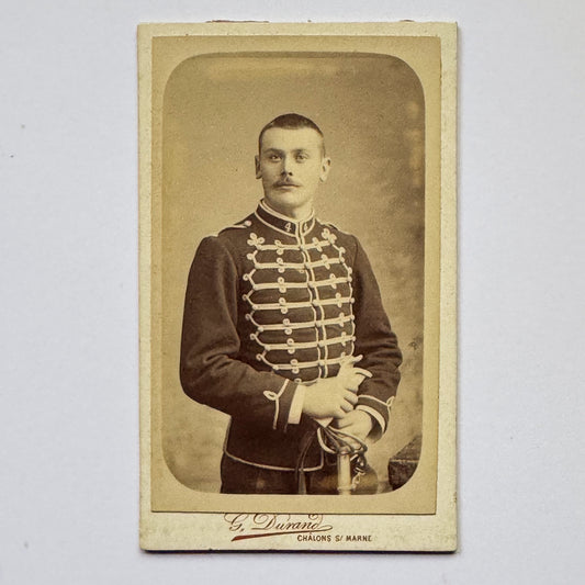 Militair portret - G. Durand, Châlons-sur-Marne (ca. 1880)