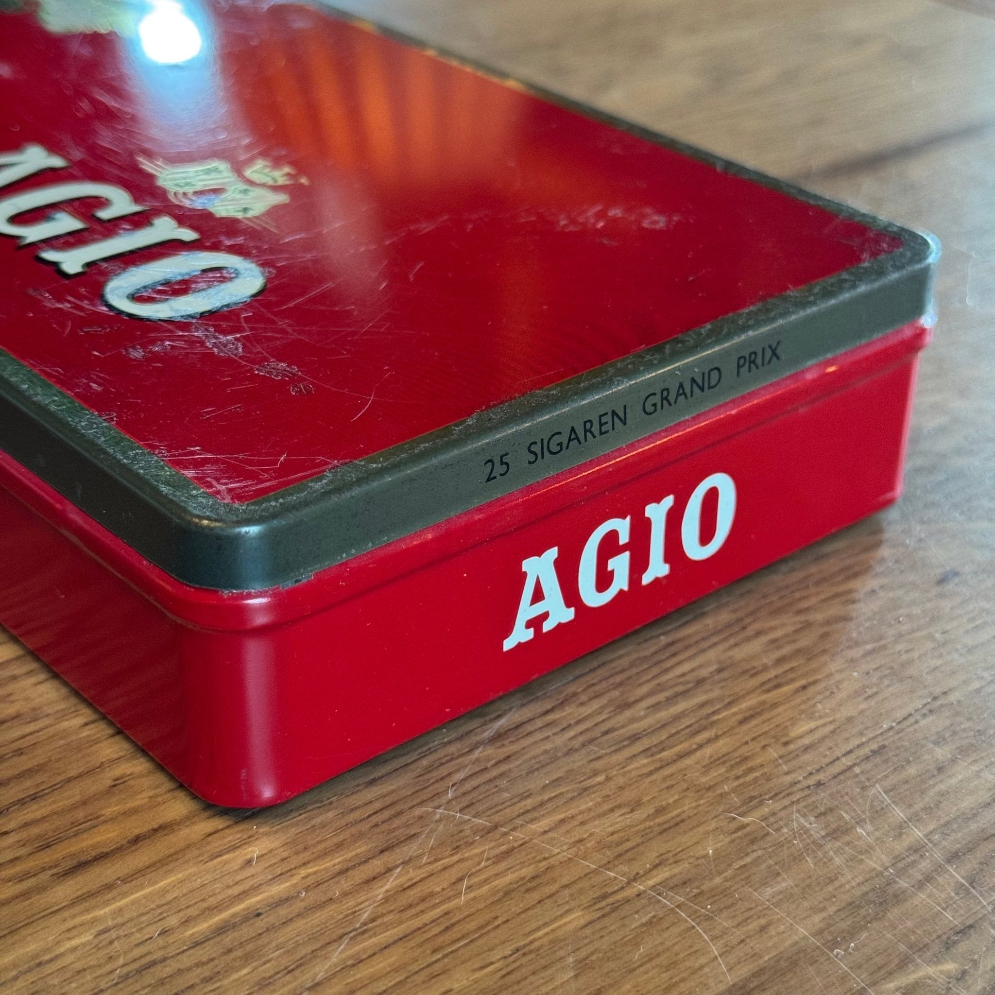 Agio Grand Prix sigarenblik – 25 sigaren – Duizel Holland – jaren ’50–’60 - The Collectionist
