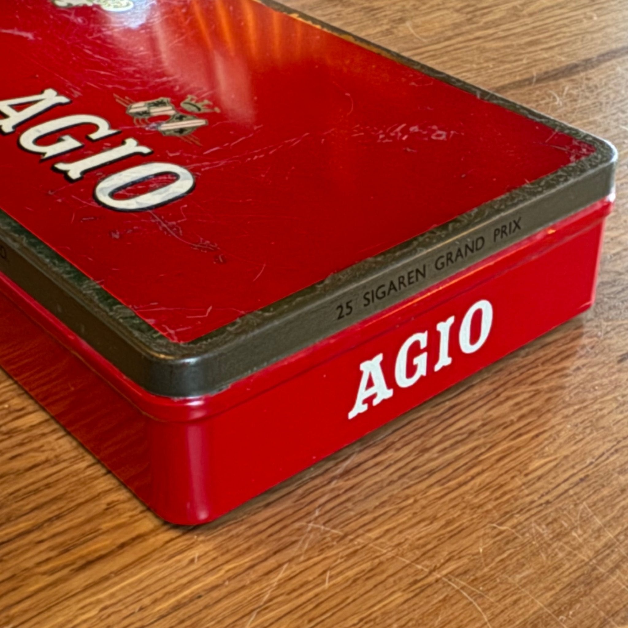 Agio Grand Prix sigarenblik – 25 sigaren – Duizel Holland – jaren ’50–’60 - The Collectionist