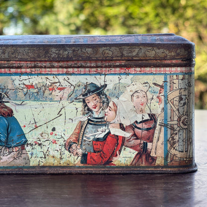 Antiek biscuitsblik van Lefevre Utile, Grands Prix 1900 - 1910 - The Collectionist
